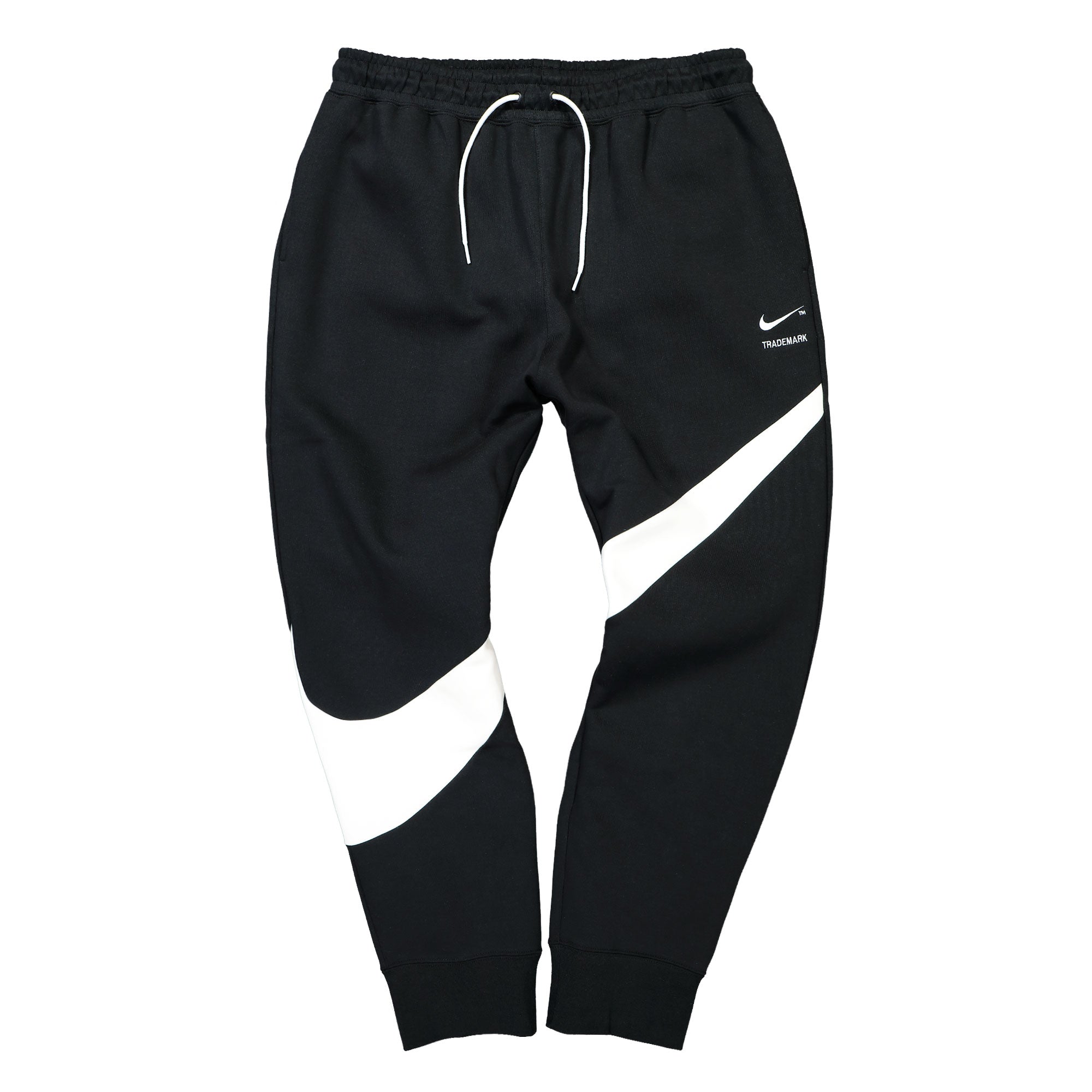 Nike NSW Swoosh Tech Fleece Pant Black / White / White Sweat & Track Pants DH1023 010 | Overkill