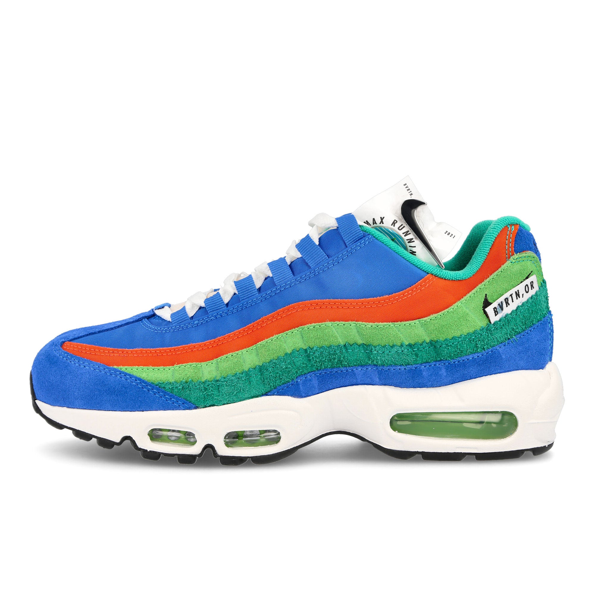 Nike air max 95 se Light Photo Blue-Black - Roma Green Sneakers DH2718 400 | Overkill