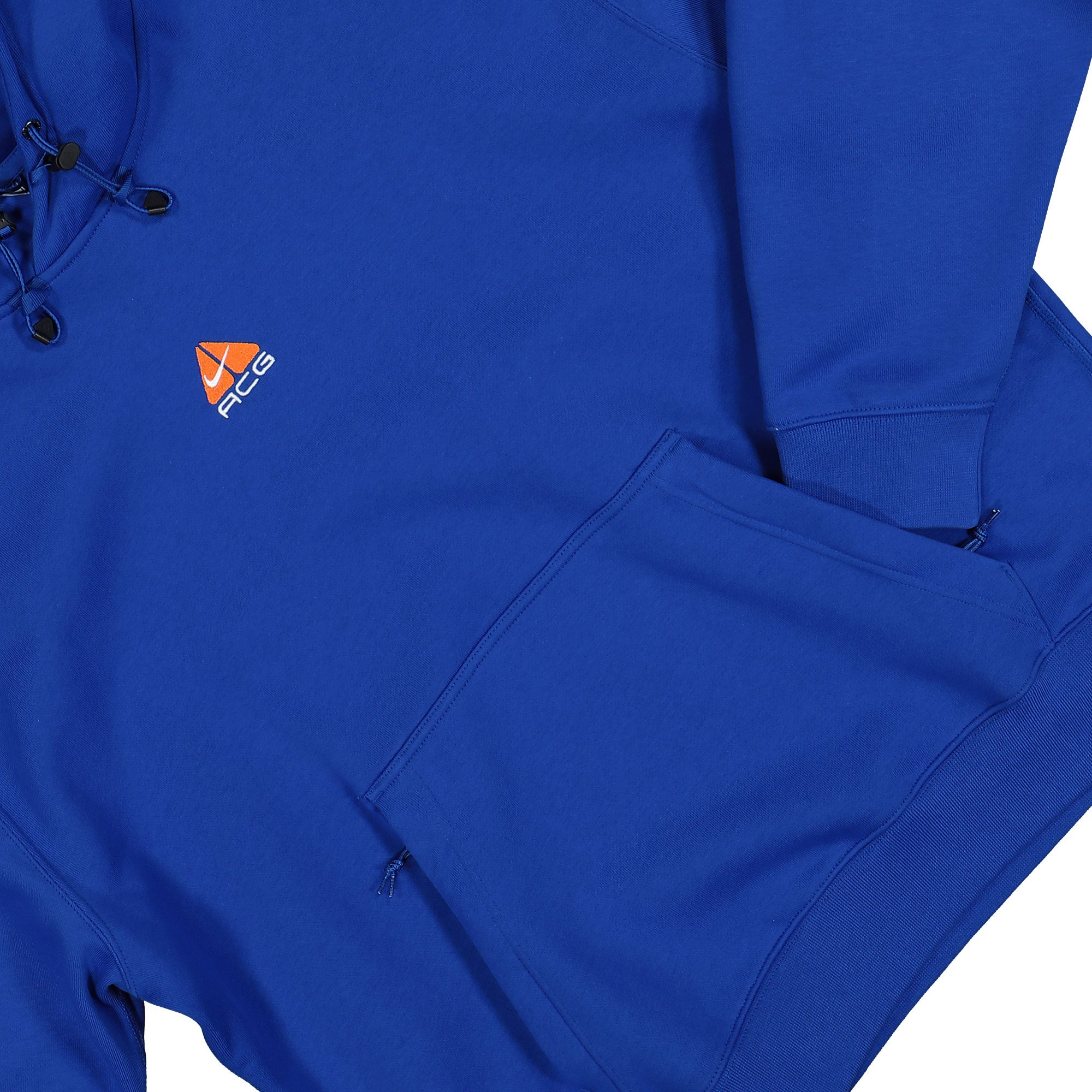 Nike ACG Therma-FIT Tuff Fleece Pullover Hoodie Game Royal / Safety Orange / Summit White Hoodies Detailfoto | Overkill