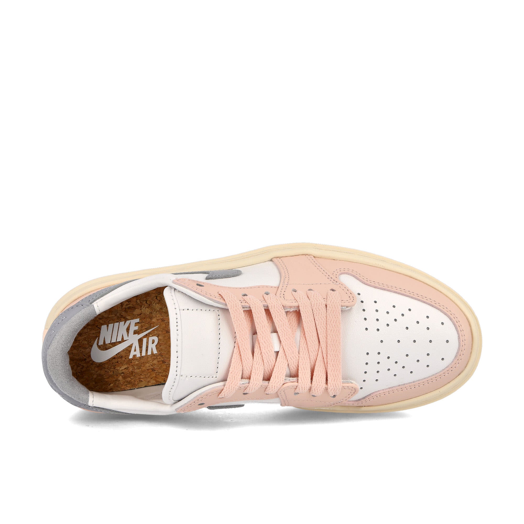 Jordan Wmns Air Jordan 1 Elevate Low Atmosphere / It Steel Grey-White-Guava Ice Sneakers Detailfoto | Overkill