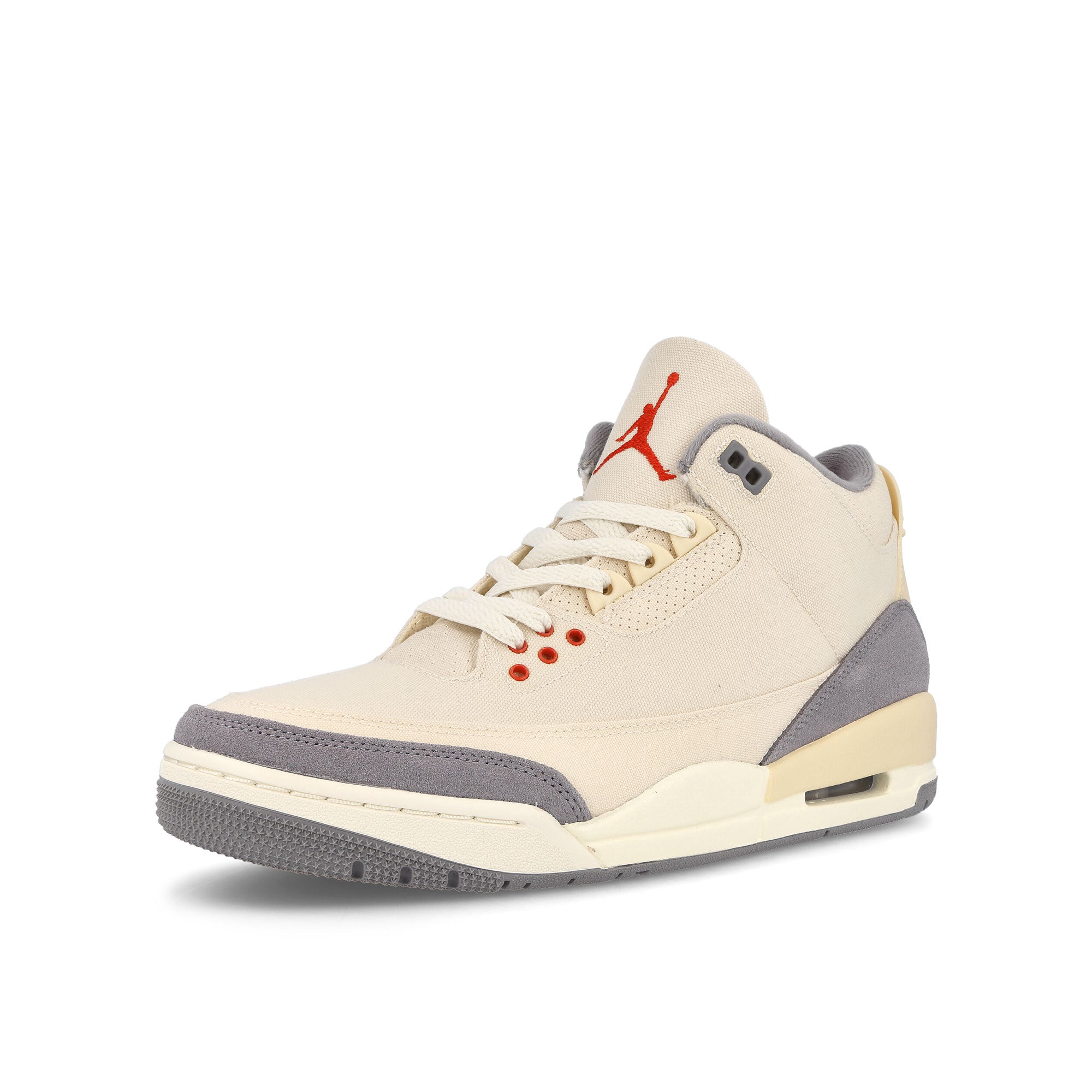 Jordan Air Jordan 3 Retro SE Muslin / University Red - Cement Grey - Sail Detailfoto | Overkill