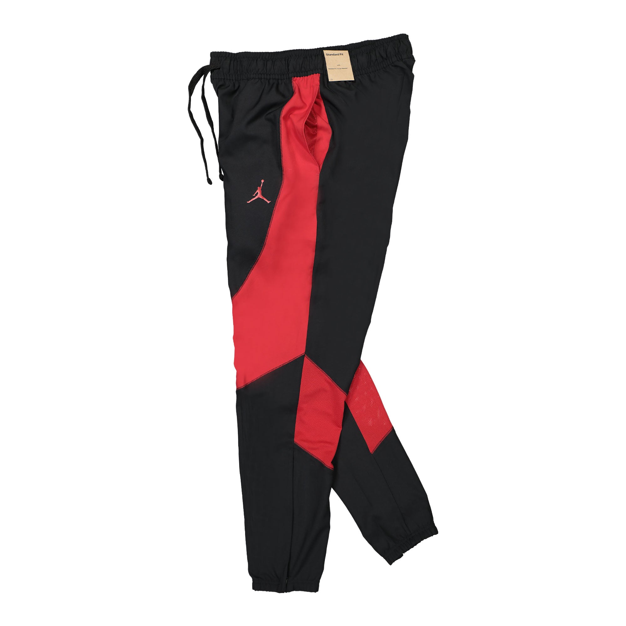 Jordan Sport Dri-FIT Woven Pants Black / Red Casual Pants Close-up | Overkill