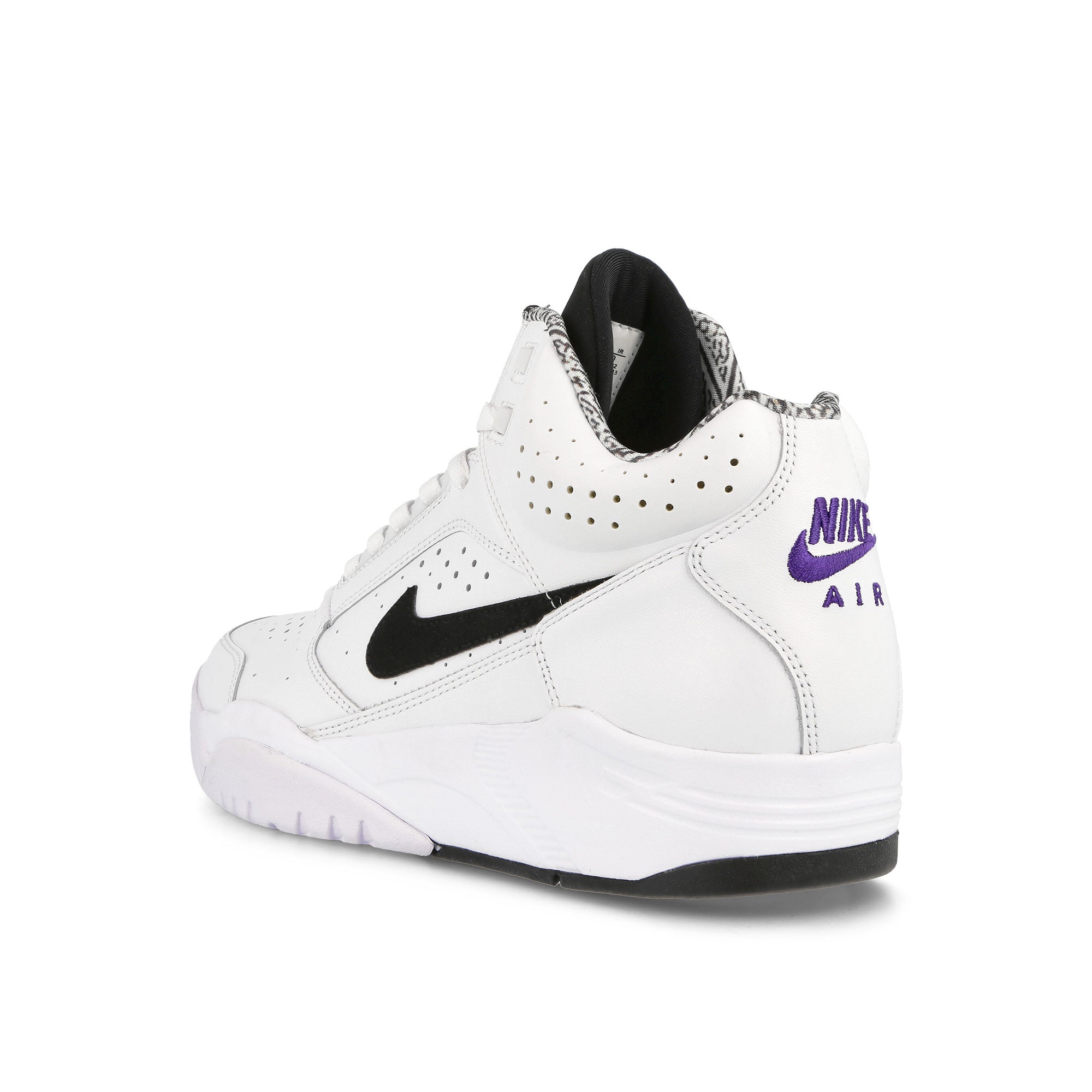 Nike air flight lite mid White / Black Mid Top Sneakers Material | Overkill