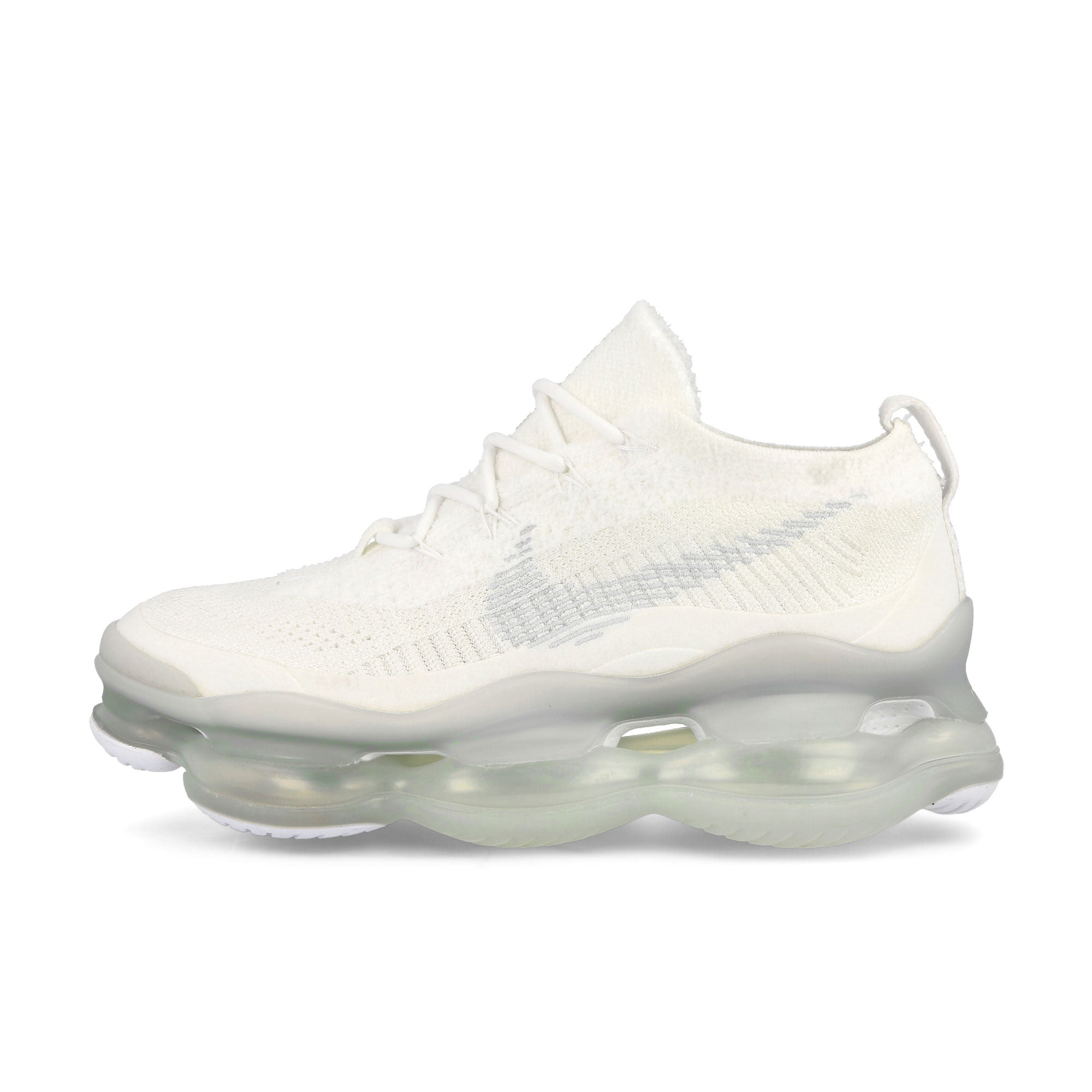 Nike Wmns Air Max Scorpion Flyknit White-Pure Platinum - Football Grey Sweatshirts DJ4702 100 | Overkill