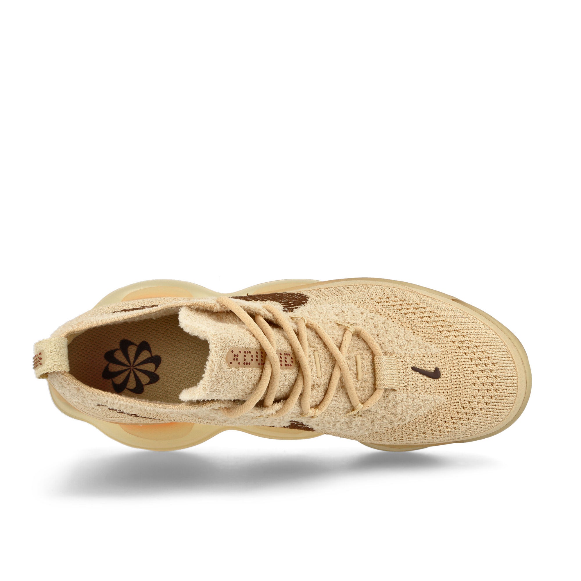 Nike W Air Max Scorpion Flyknit Sesame-Coconut Milk - Wheat Gold Sweatshirts Detail view 1 | Overkill