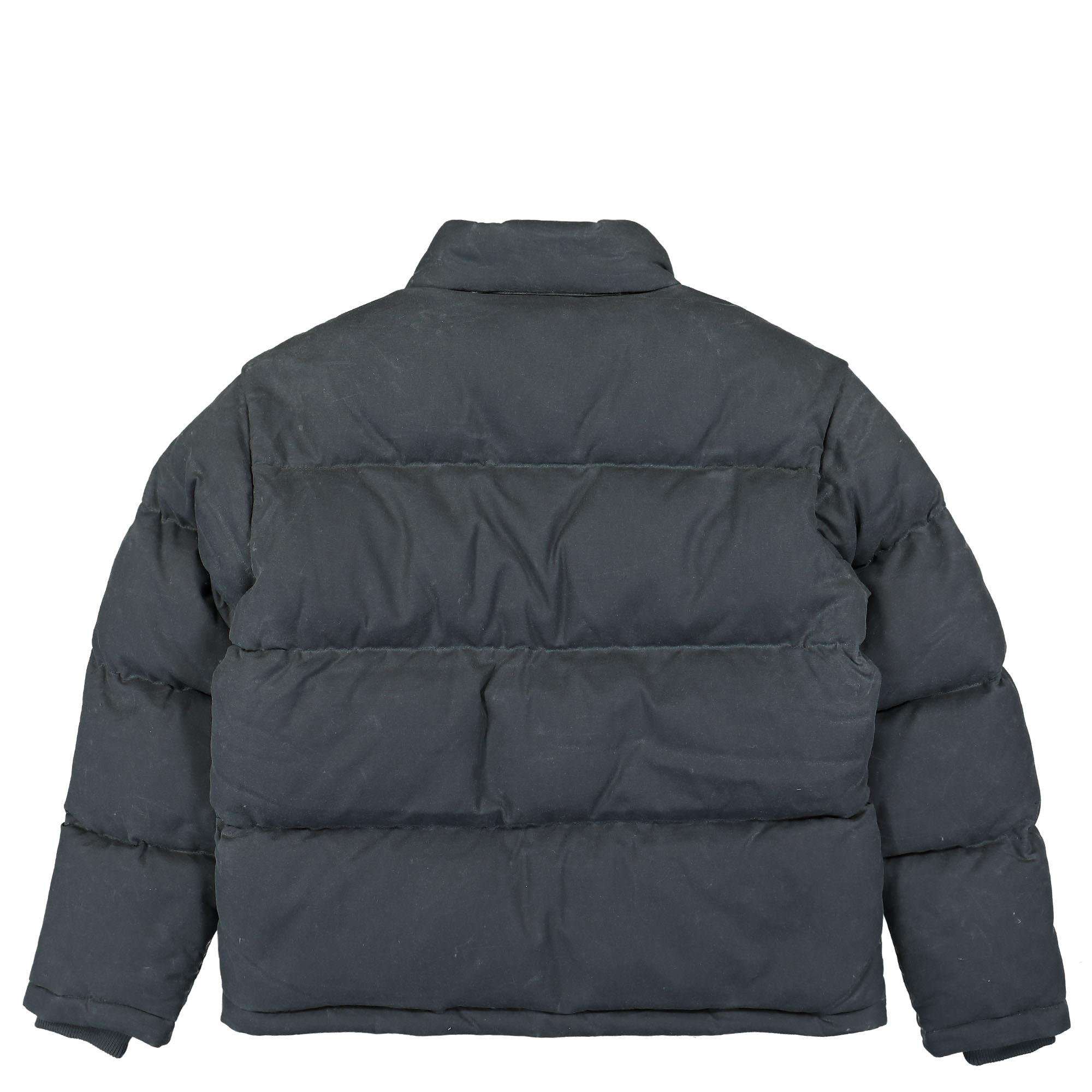 Dickies Lucas Waxed Puffer Jacket Charcoal Grey Puffer Jackets Material | Overkill