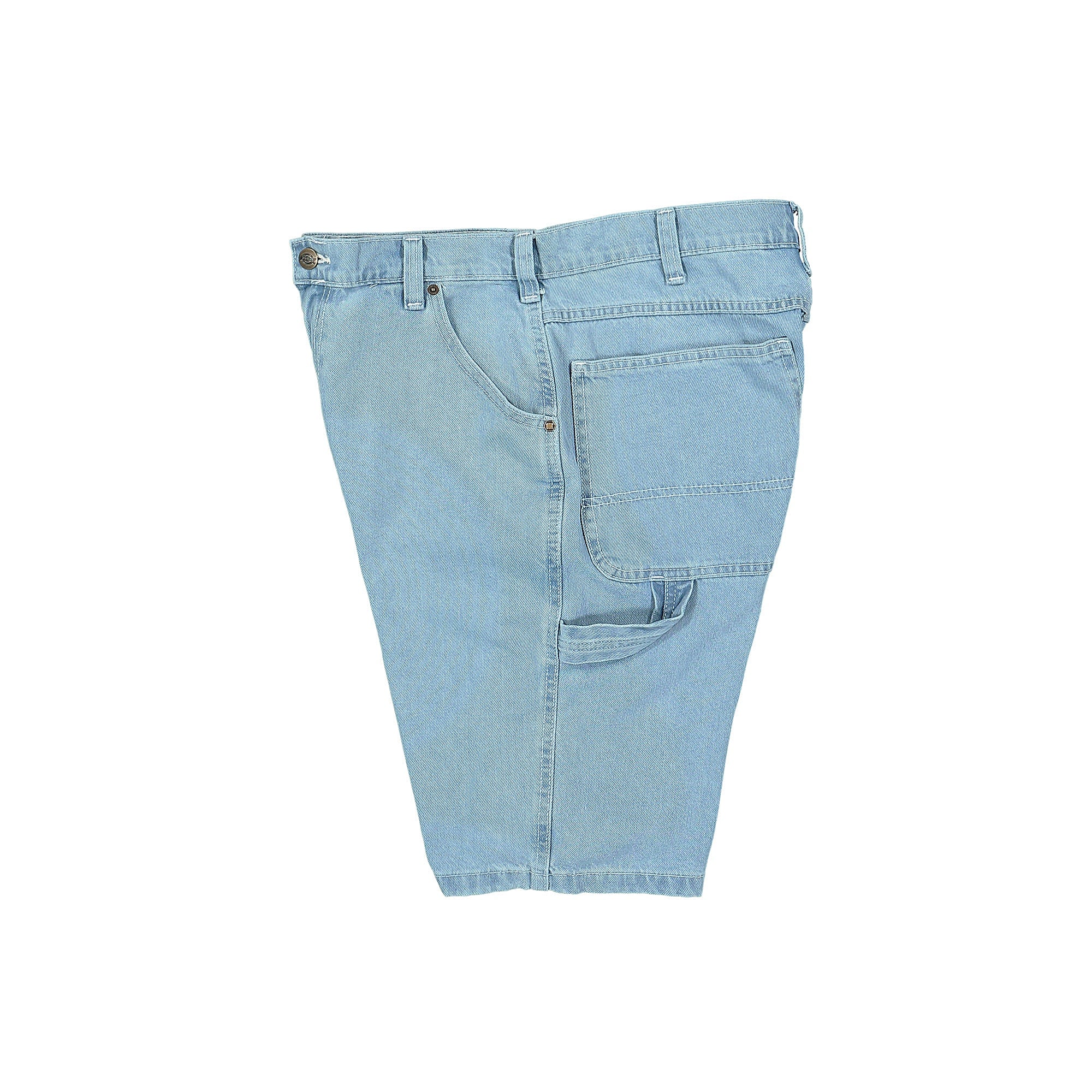 Dickies Garyville Denim Short Vintage Blue Shorts Close-up | Overkill