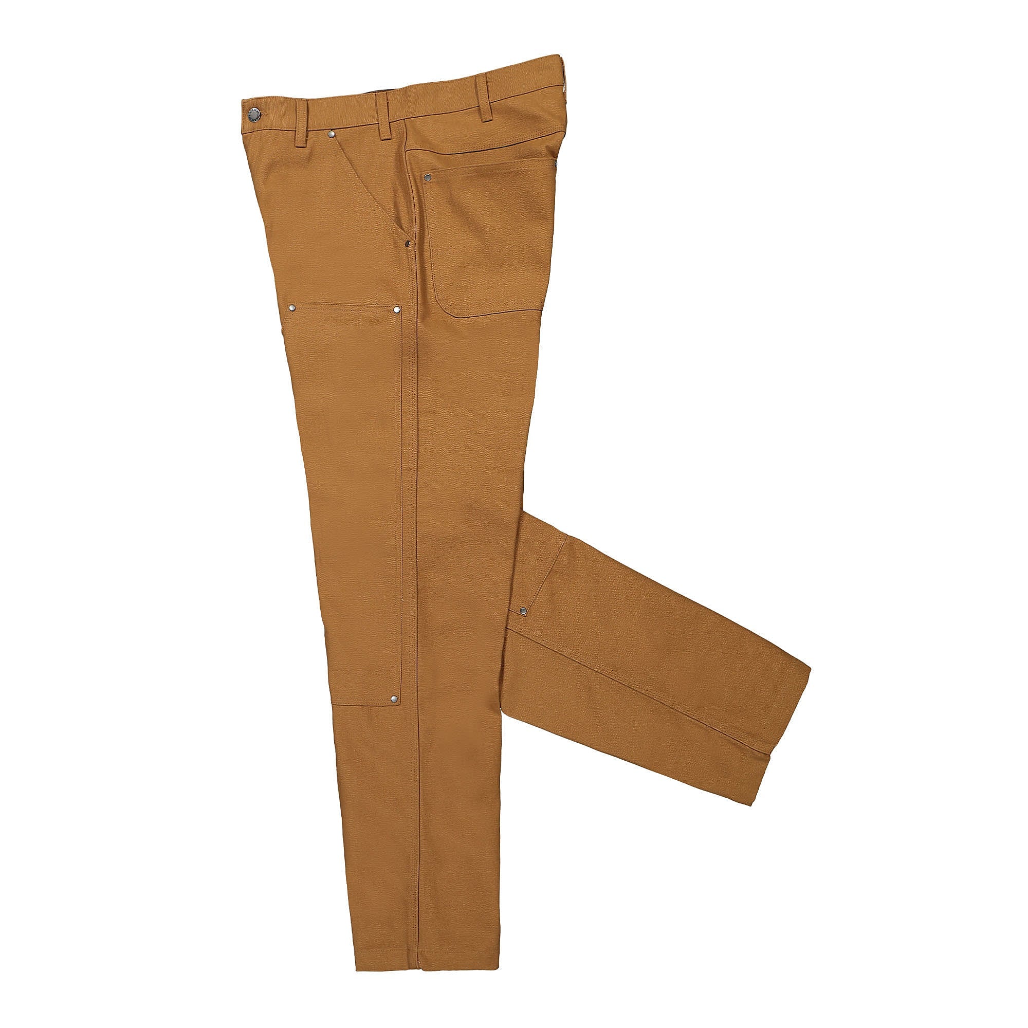 Dickies Duck Canvas Utility Pants Brown Duck Stone Washed Casual Pants Close-up | Overkill