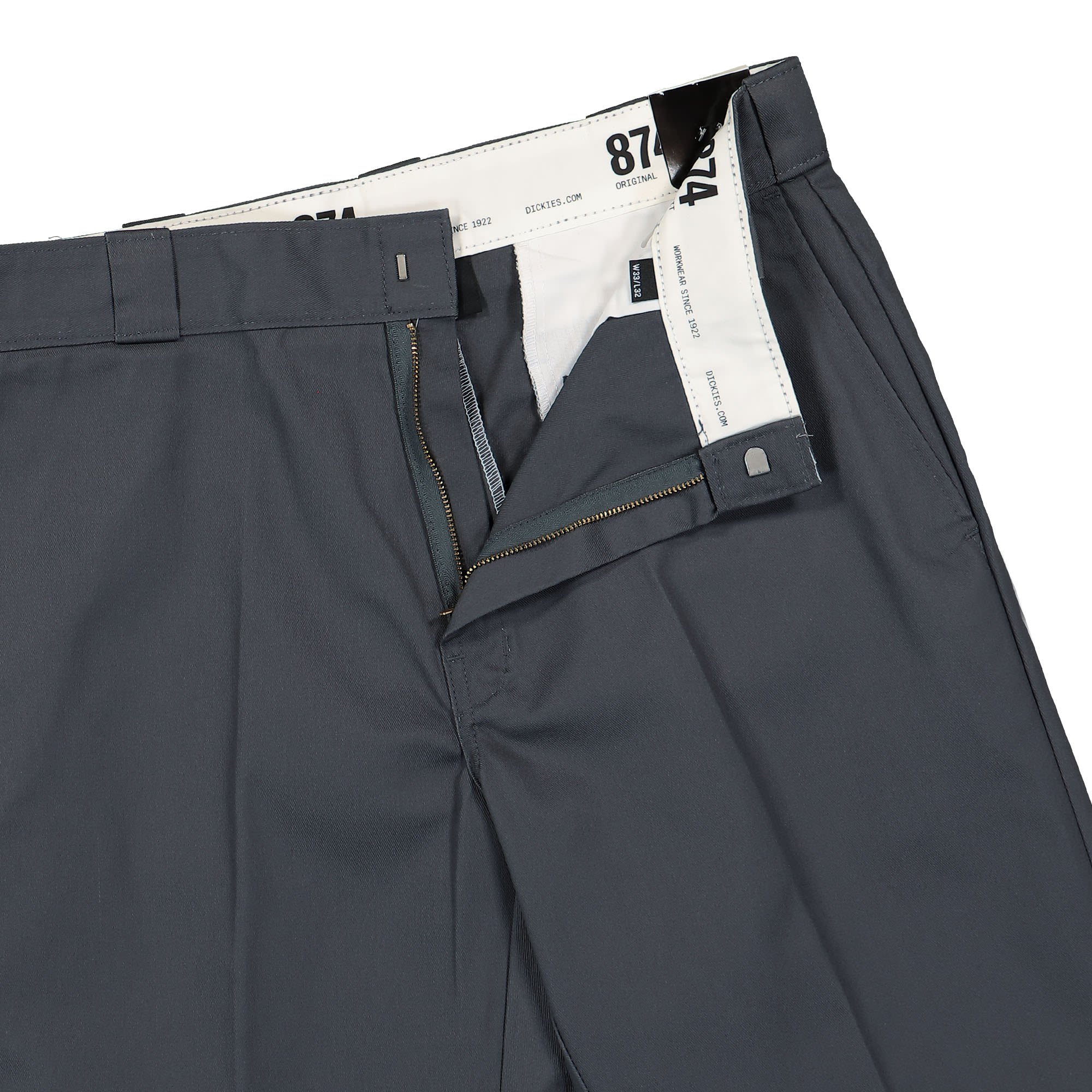 Dickies 874 Work Pant Charcoal Grey Casual Pants Detail view 1 | Overkill