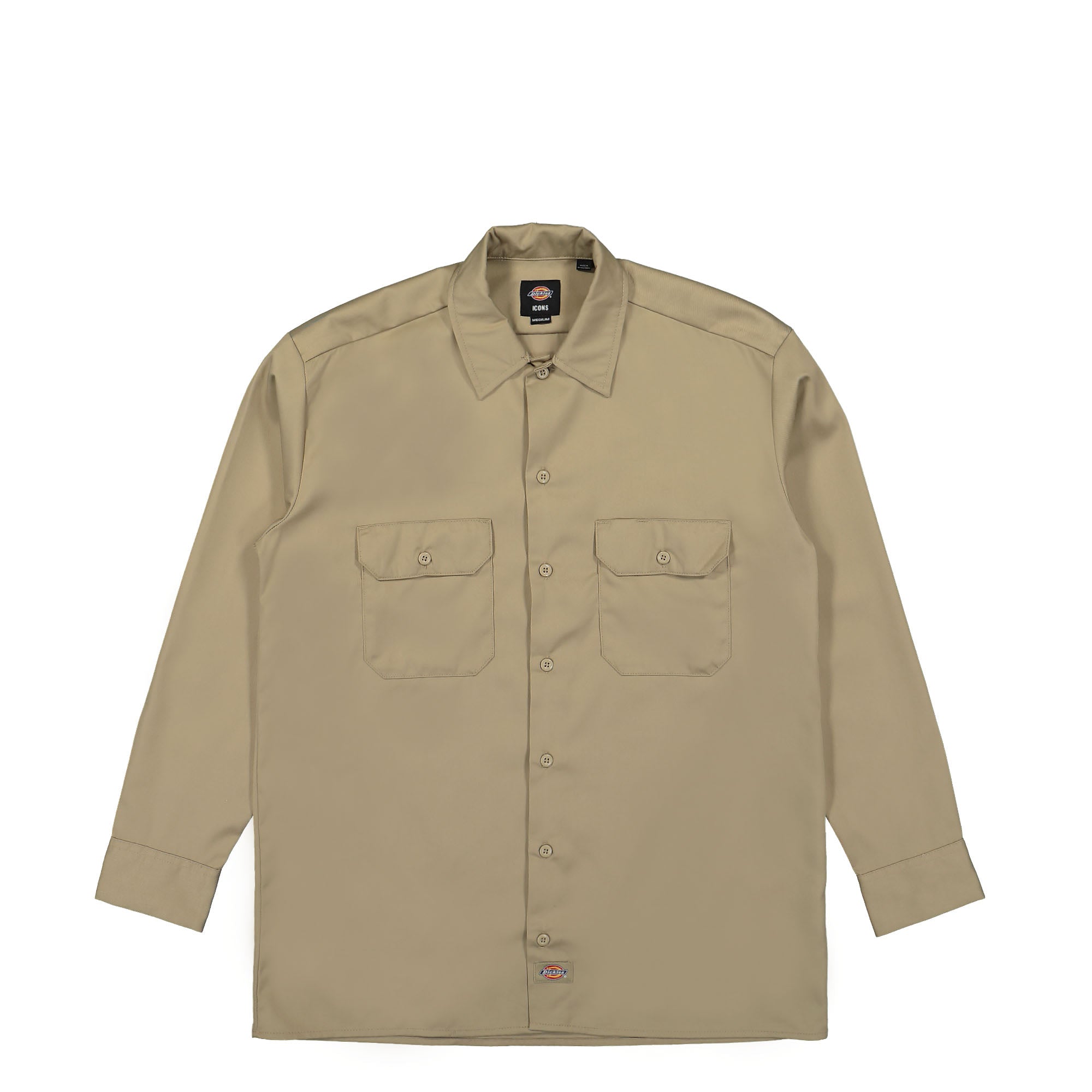 Dickies Work Shirt LS Khaki Shirts DK0A4Y26KHK1 | Overkill