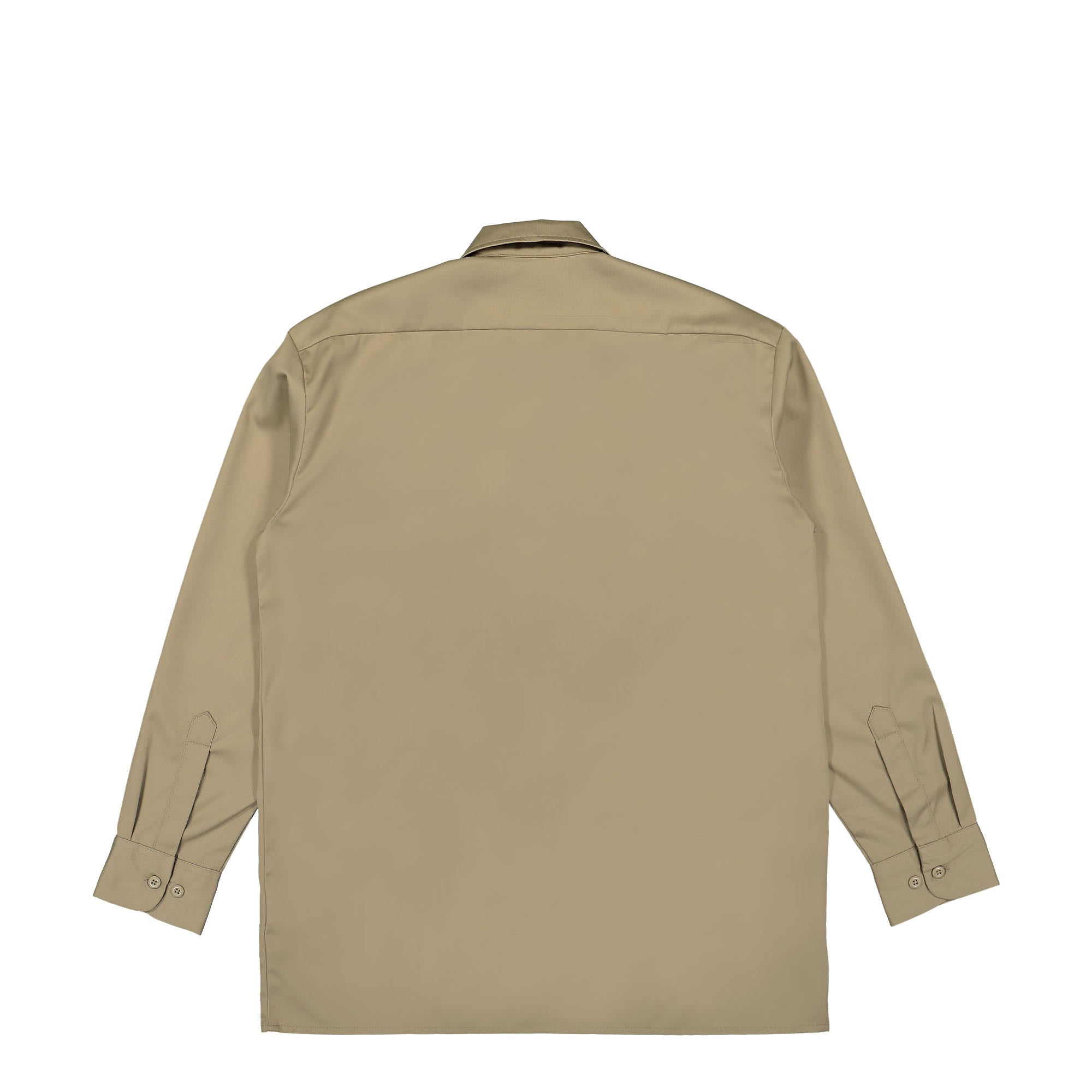 Dickies Work Shirt LS Khaki Shirts Material | Overkill