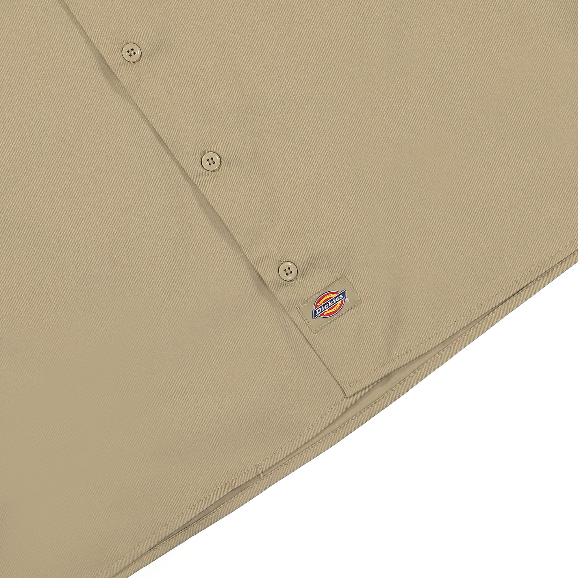 Dickies Work Shirt LS Khaki Shirts Detail view 1 | Overkill