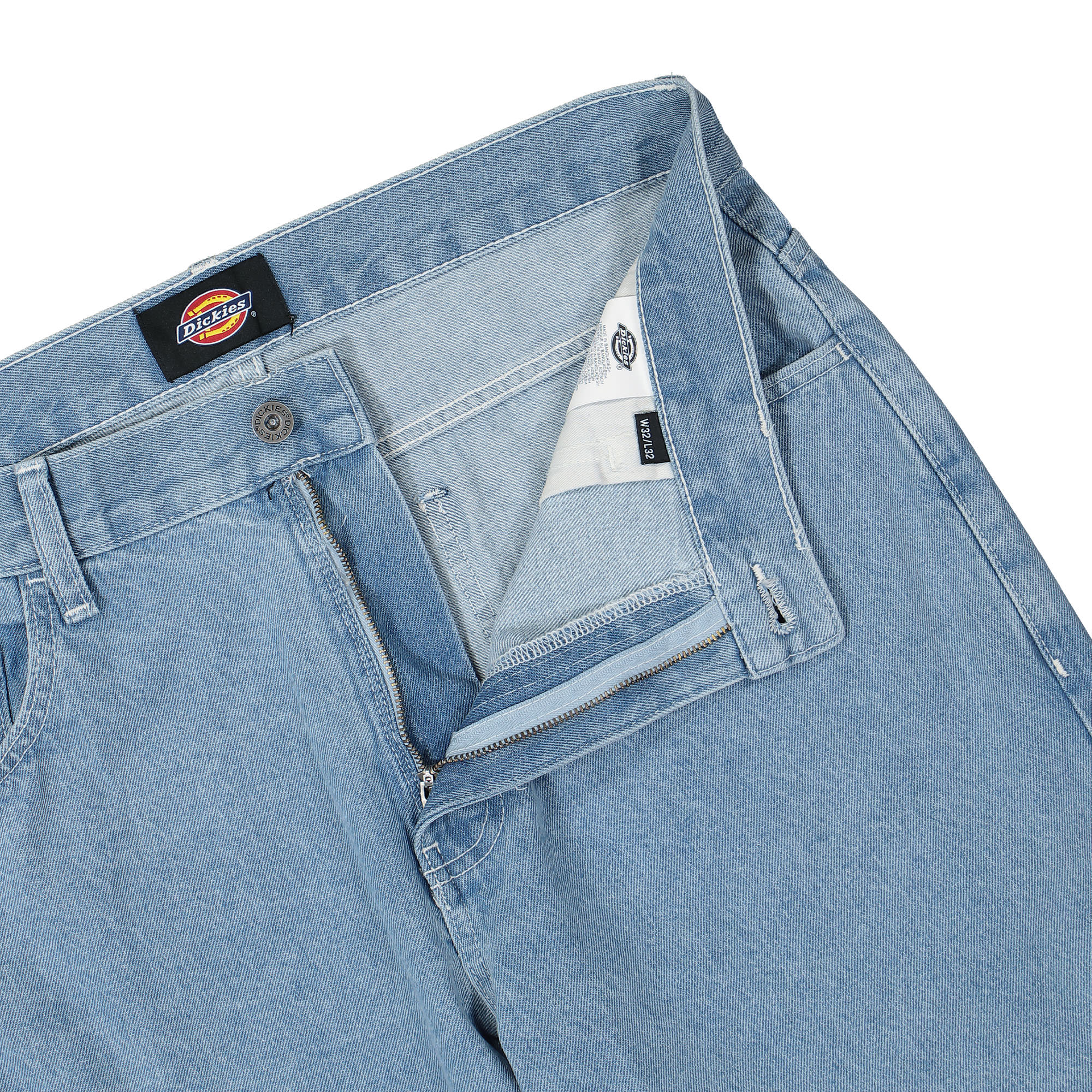 Dickies Double Knee Denim Pant Light Wash Jeans Detailfoto | Overkill