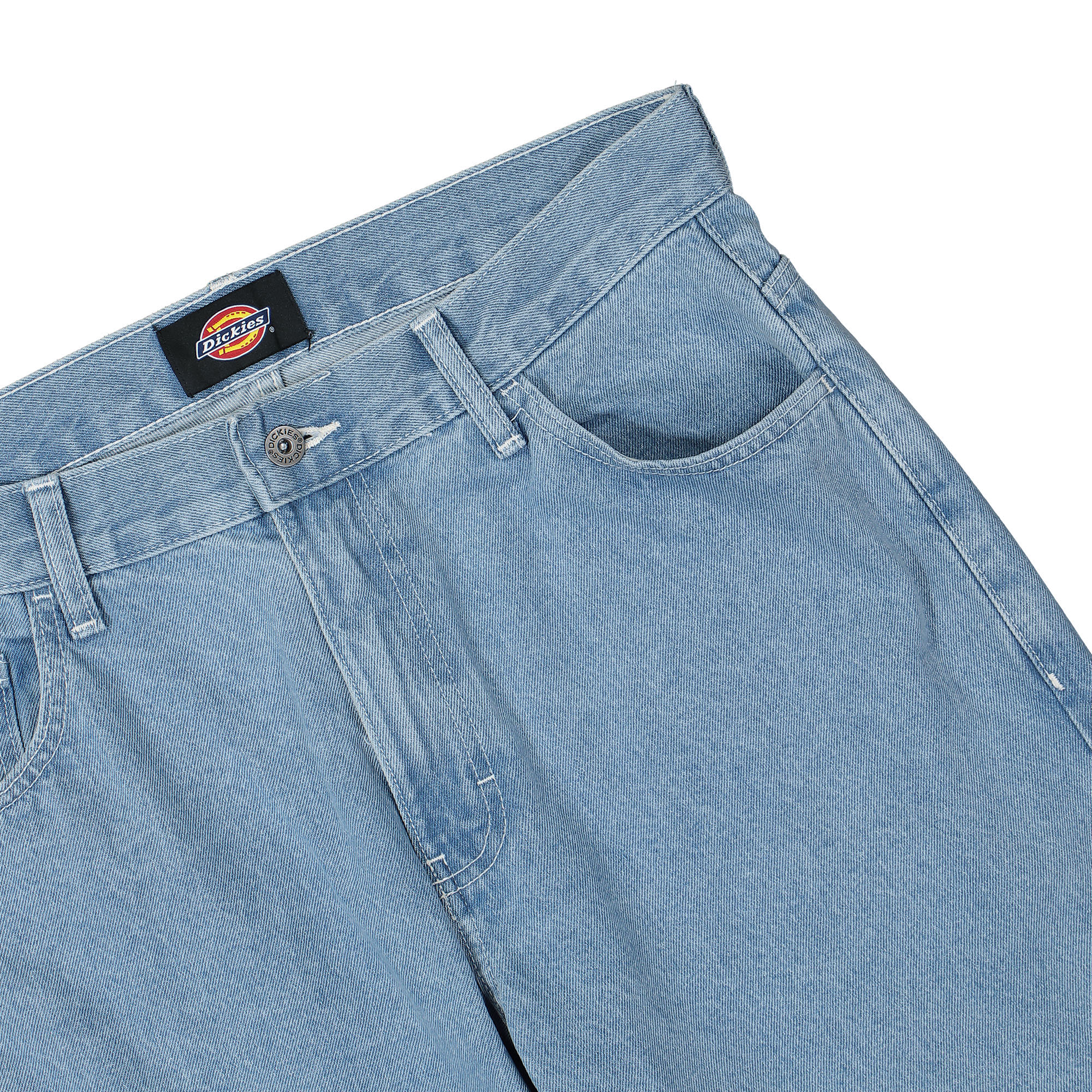Dickies Double Knee Denim Pant Light Wash Jeans Detail view 1 | Overkill