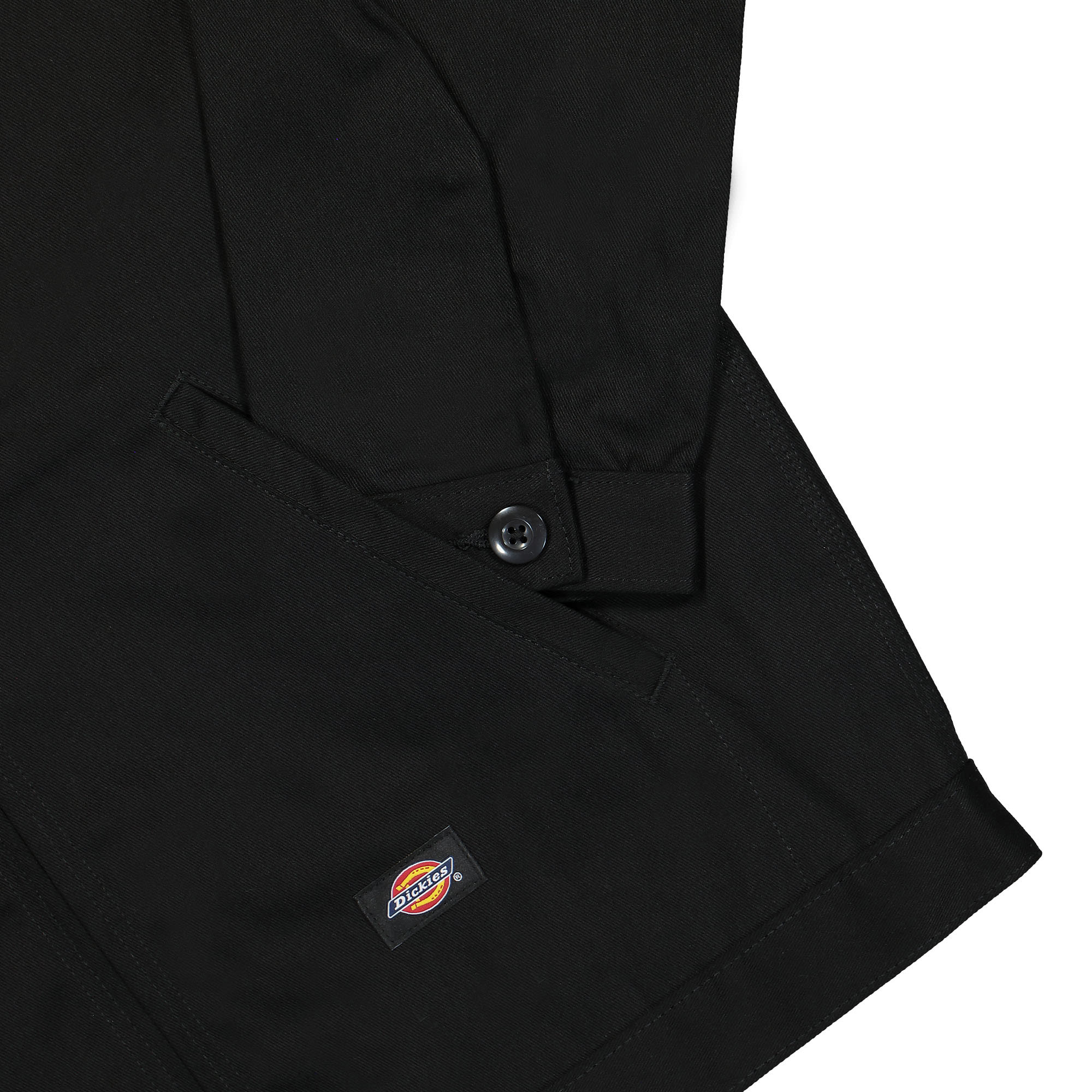Dickies Unlined Eisenhower Jacket Black Jackets Detailfoto | Overkill