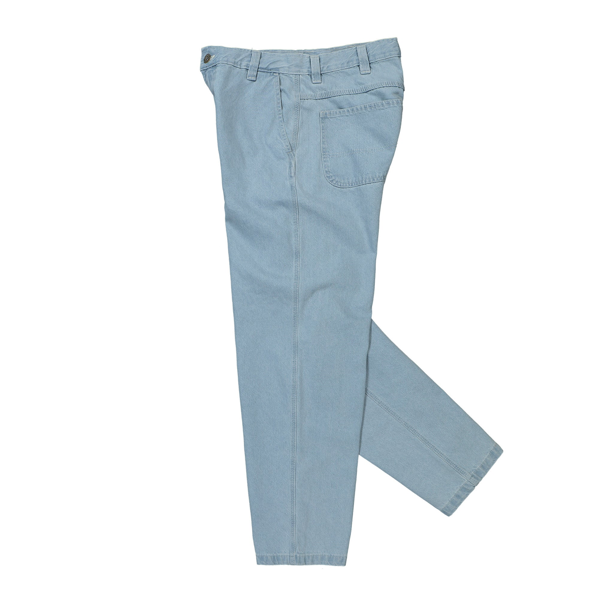Dickies Madison Baggy Fit Pant Vintage Aged Blue Jeans Close-up | Overkill
