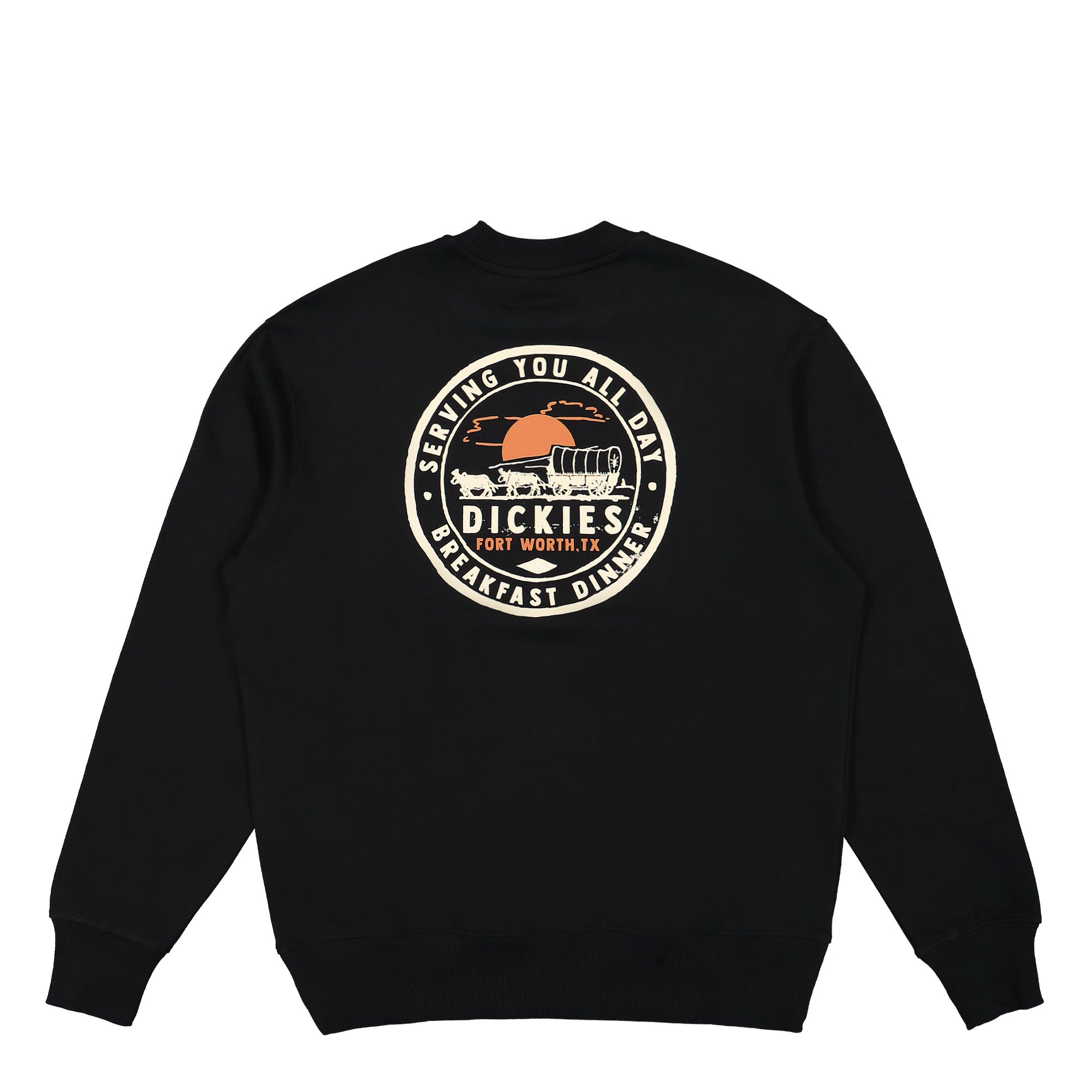Dickies Greensburg Sweatshirt Black Sweatshirts Close-up | Overkill