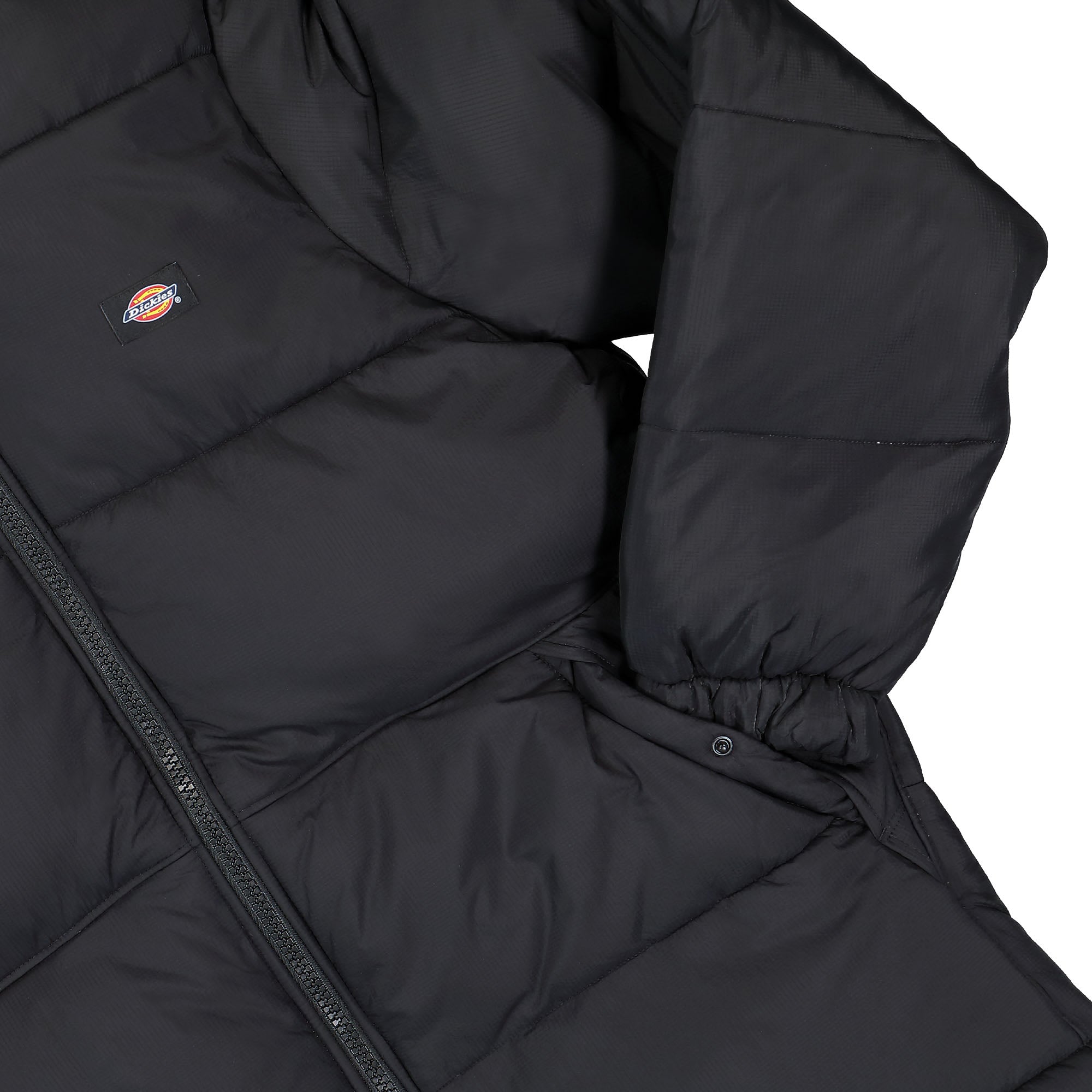 Dickies Waldenburg Hooded Jacket Black Puffer Jackets Detailfoto | Overkill
