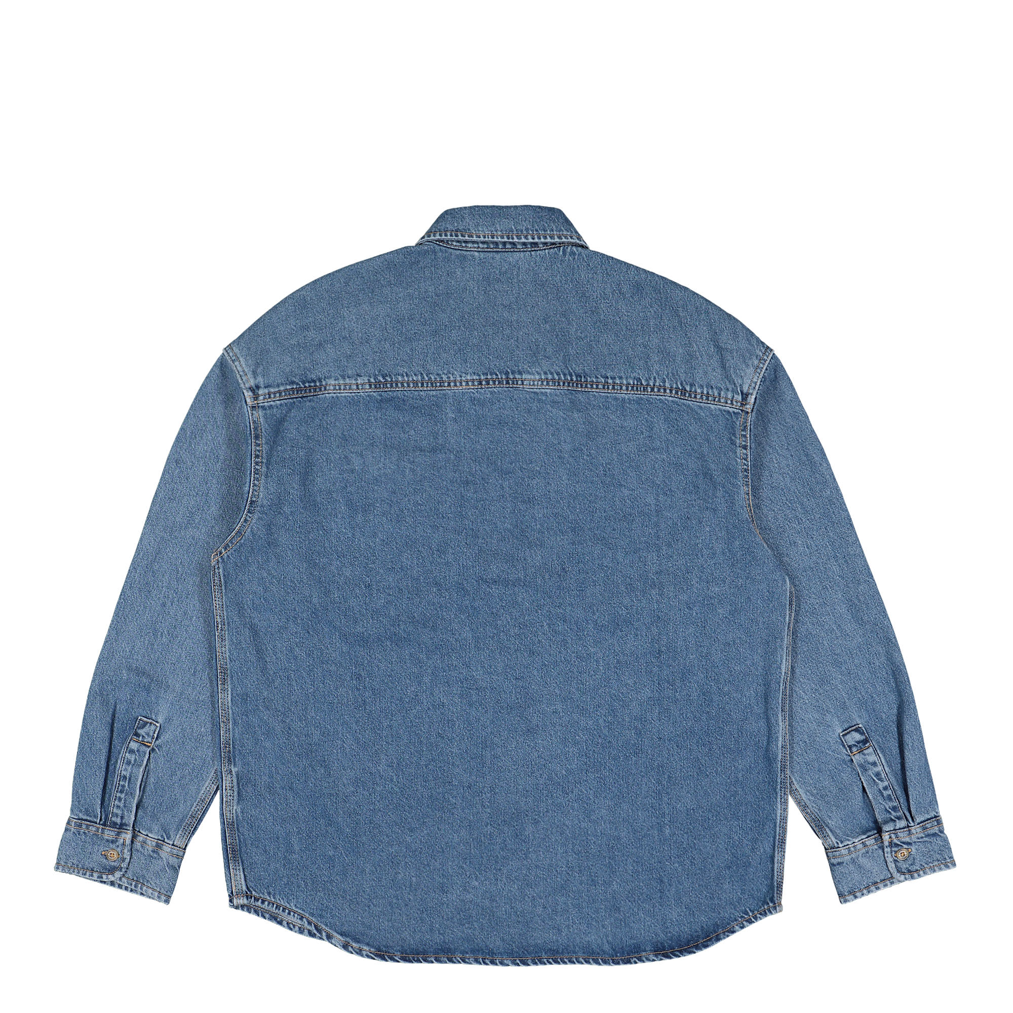 Dickies Houston Shirt Classic Blue Shirts Material | Overkill