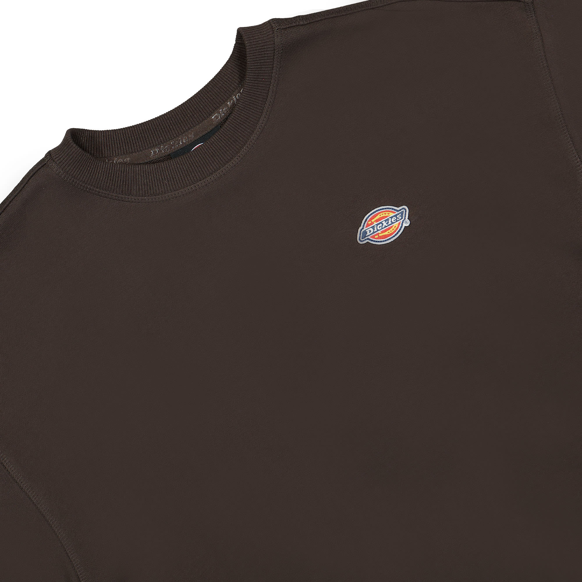 Dickies Millersburg Sweatshirt Dark Brown Sweatshirts Close-up | Overkill