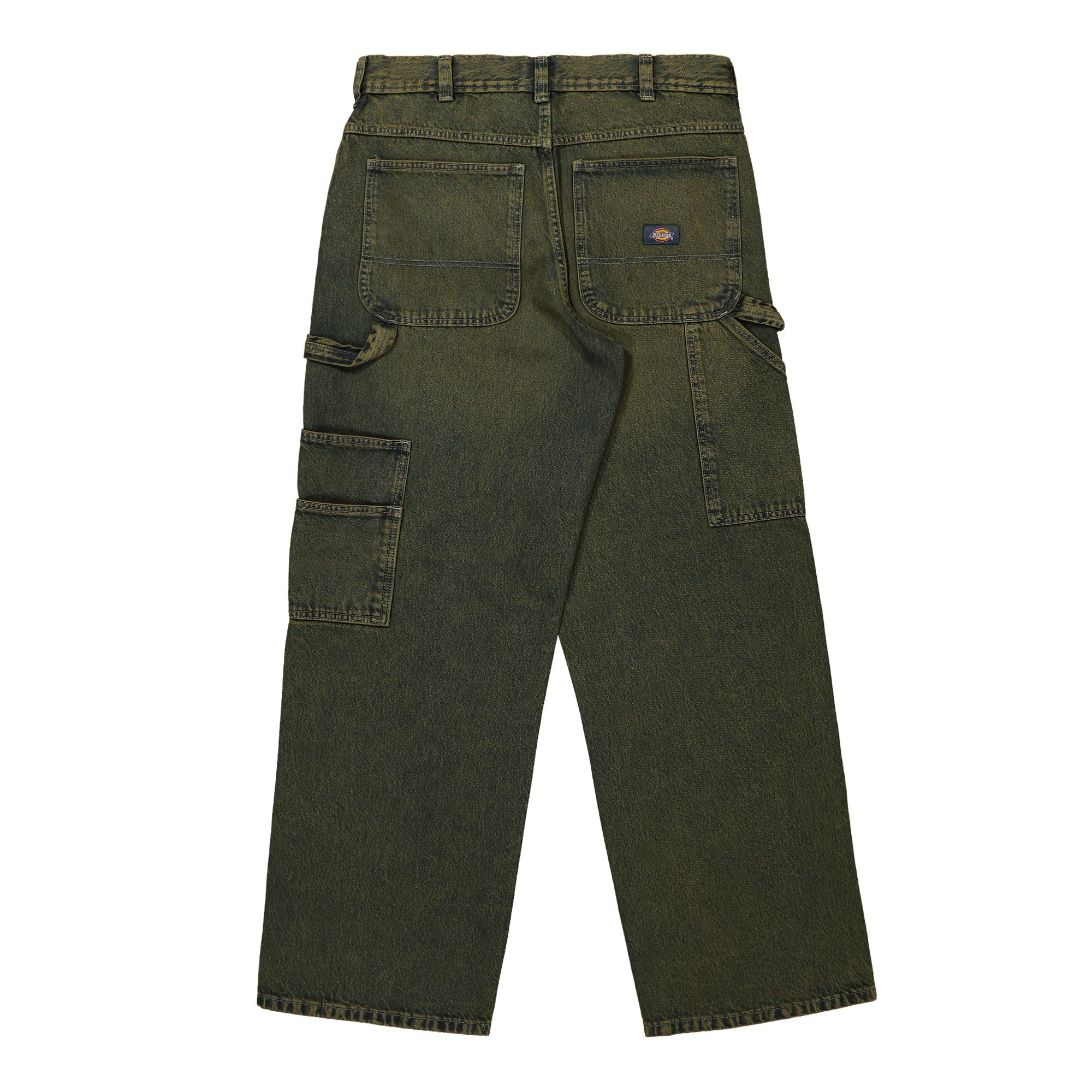 Dickies Loose Denim Painter Green Tone Fade Jeans Material | Overkill
