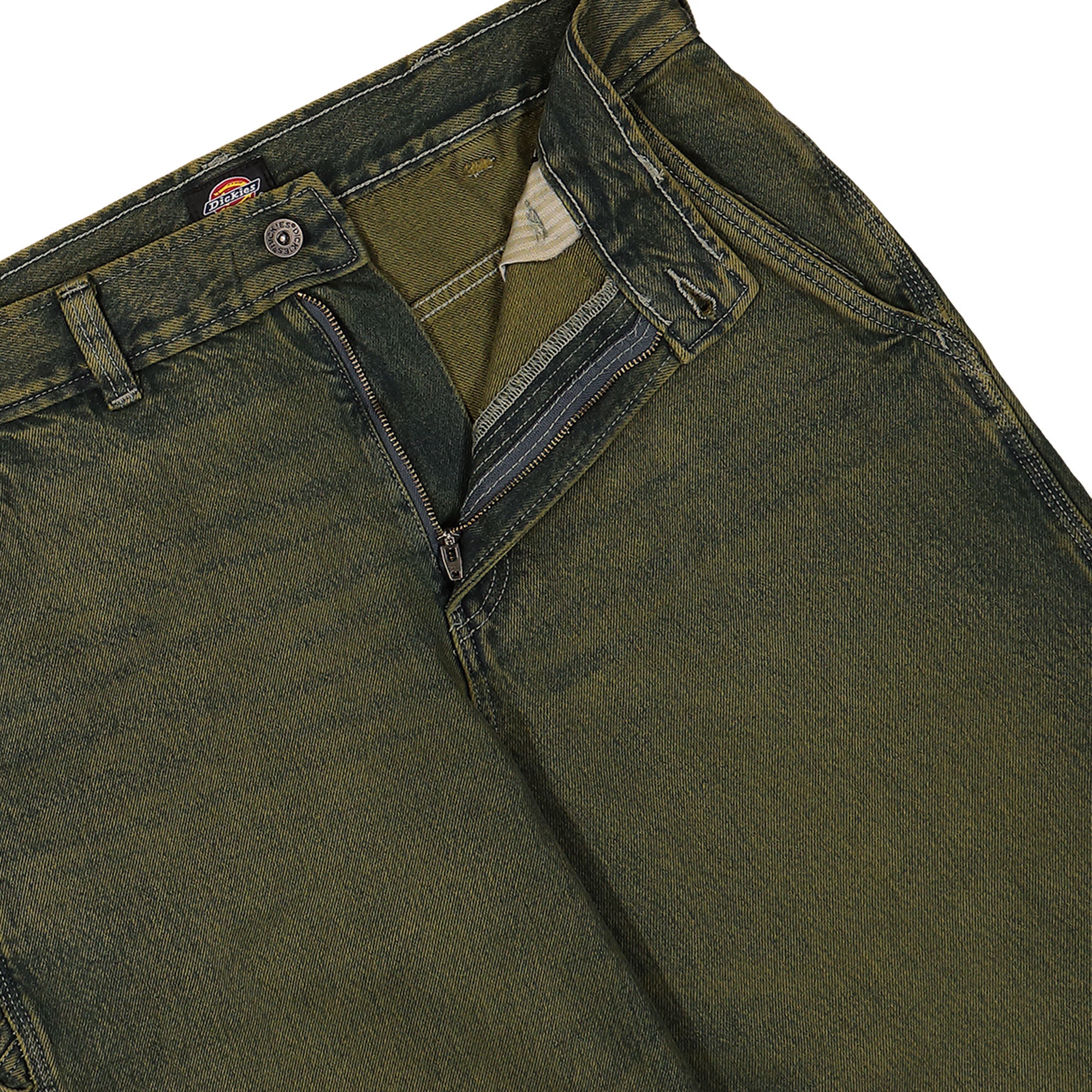 Dickies Loose Denim Painter Green Tone Fade Jeans Detail view 2 | Overkill