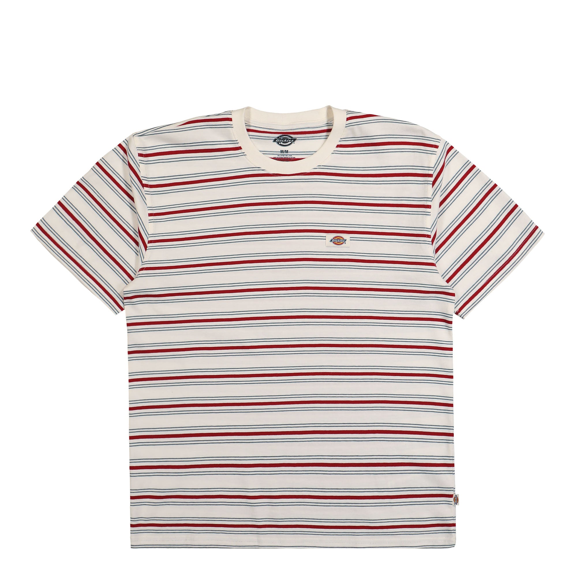 Dickies Lewistown Stripe SS Tee Egret T-Shirts DK0A4Z8SC481 | Overkill