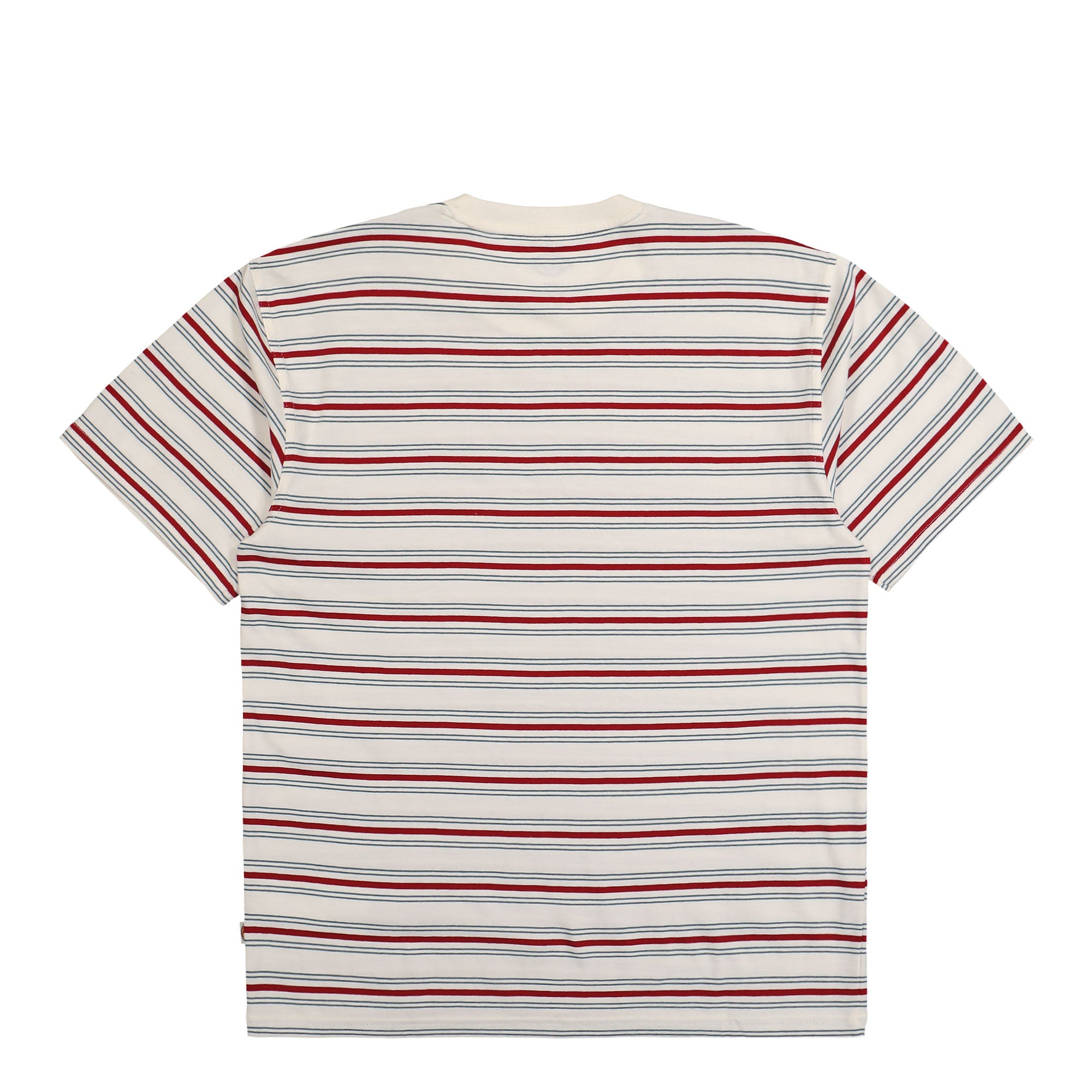 Dickies Lewistown Stripe SS Tee Egret T-Shirts Material | Overkill