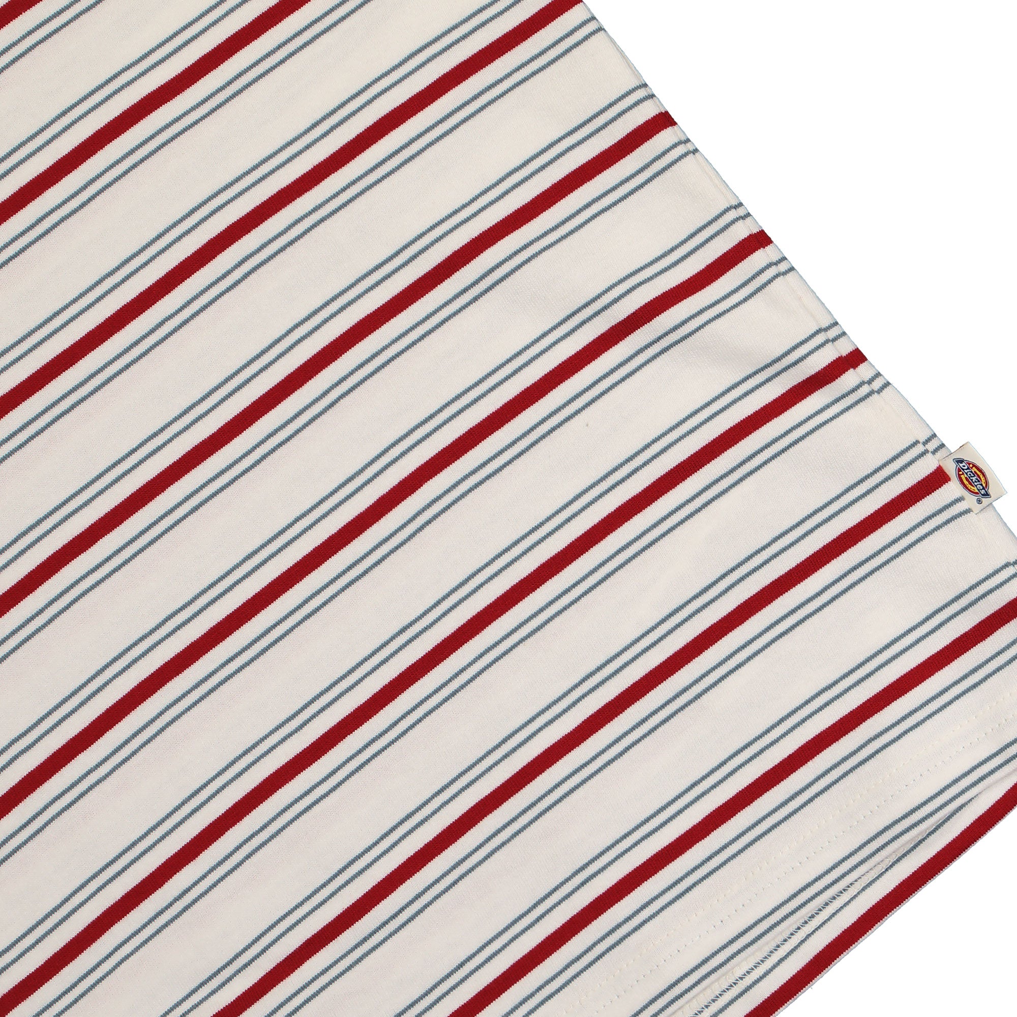 Dickies Lewistown Stripe SS Tee Egret T-Shirts Detailfoto | Overkill
