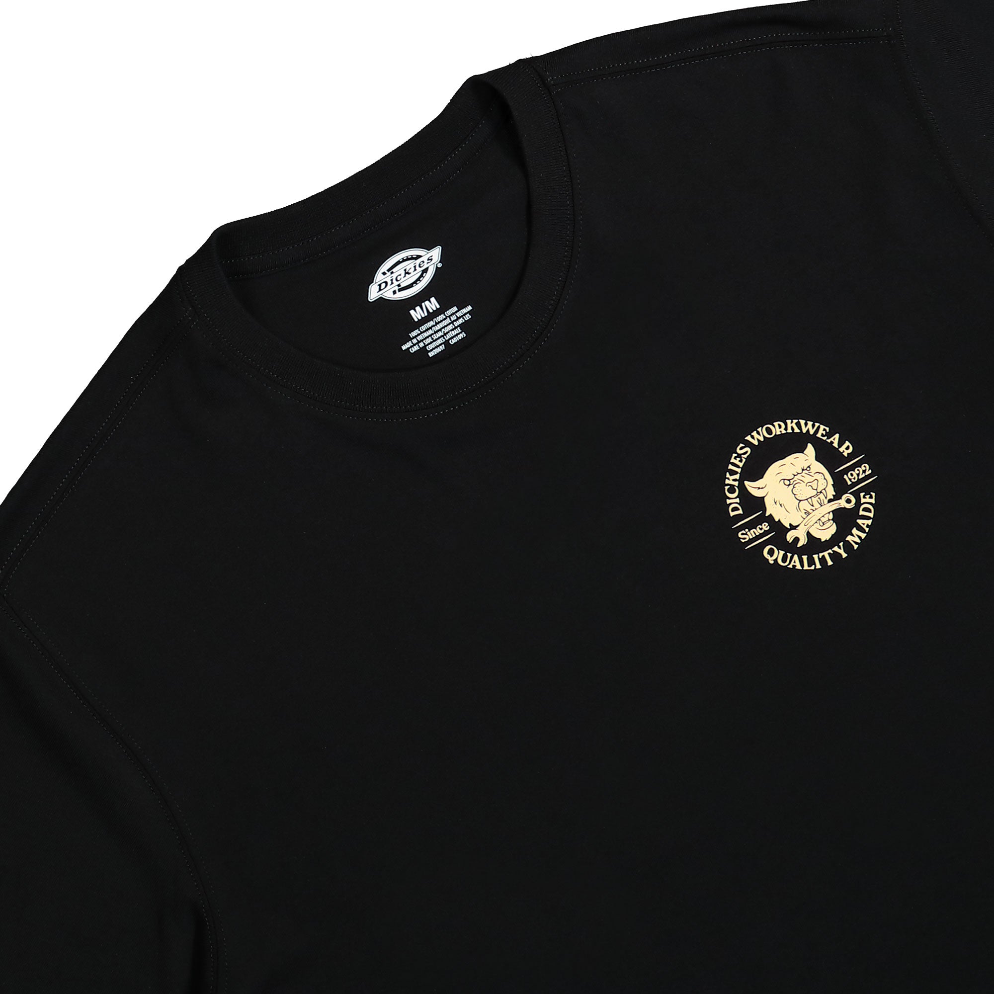 Dickies Wrench SS Tee Black T-Shirts Material | Overkill