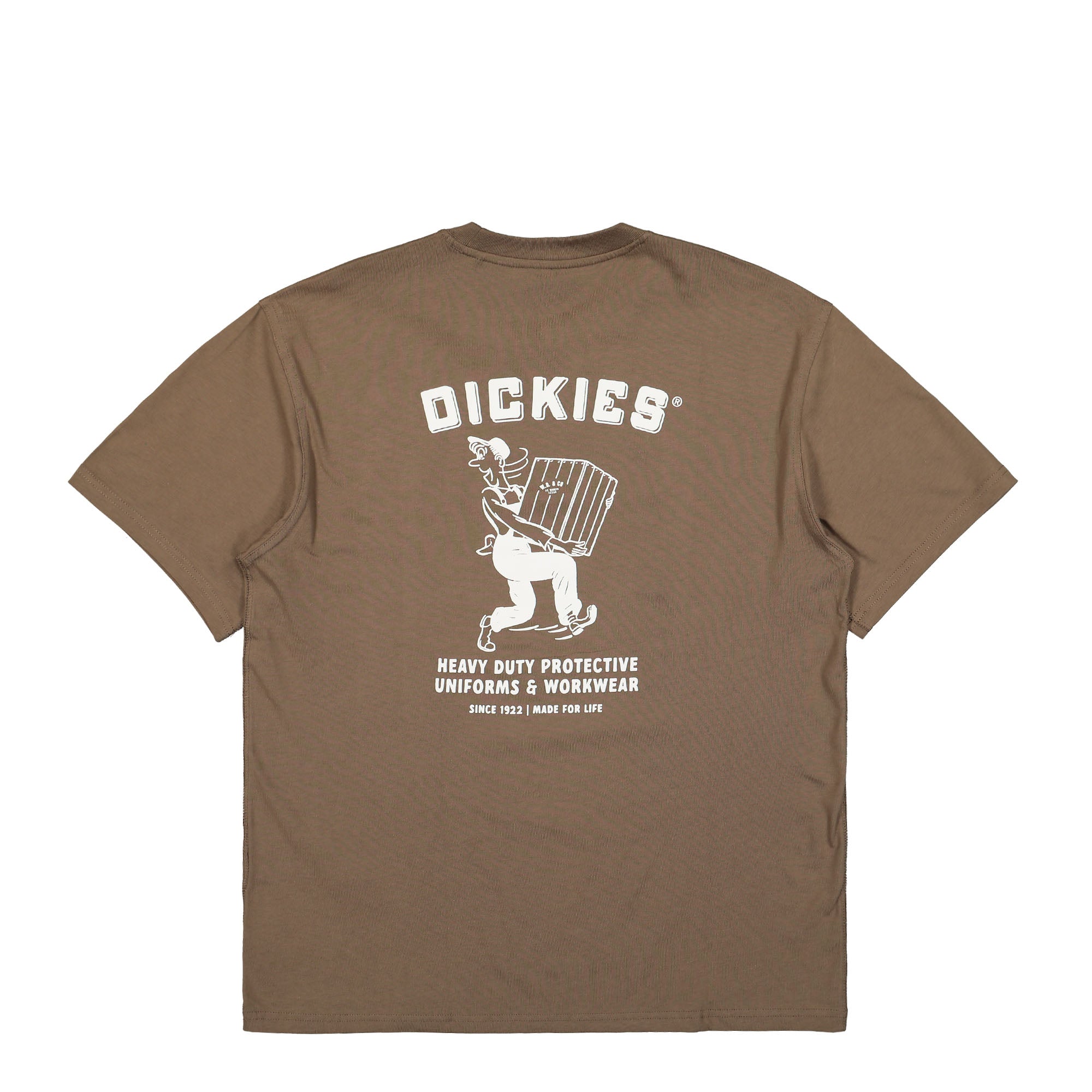 Dickies Builder T-Shirt Mushroom T-Shirts Close-up | Overkill