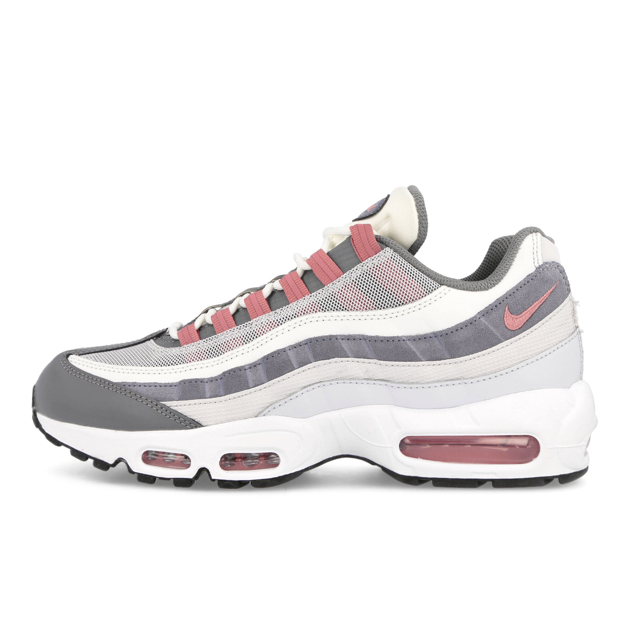 Nike Air Max 95 Vast Grey-Red Stardust - Cool Grey Low Top Sneakers DM0011 008 | Overkill