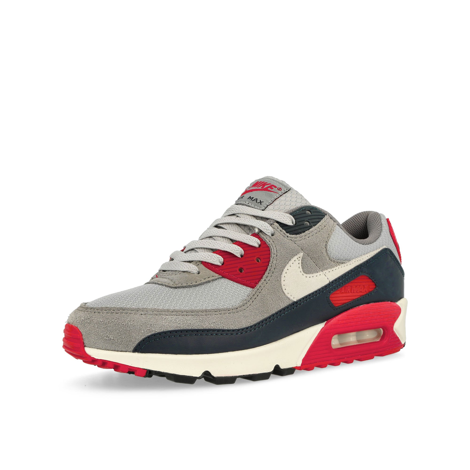 Nike Air Max 90 Light Smoke Grey / Phantom Low Top Sneakers Close Up | Overkill