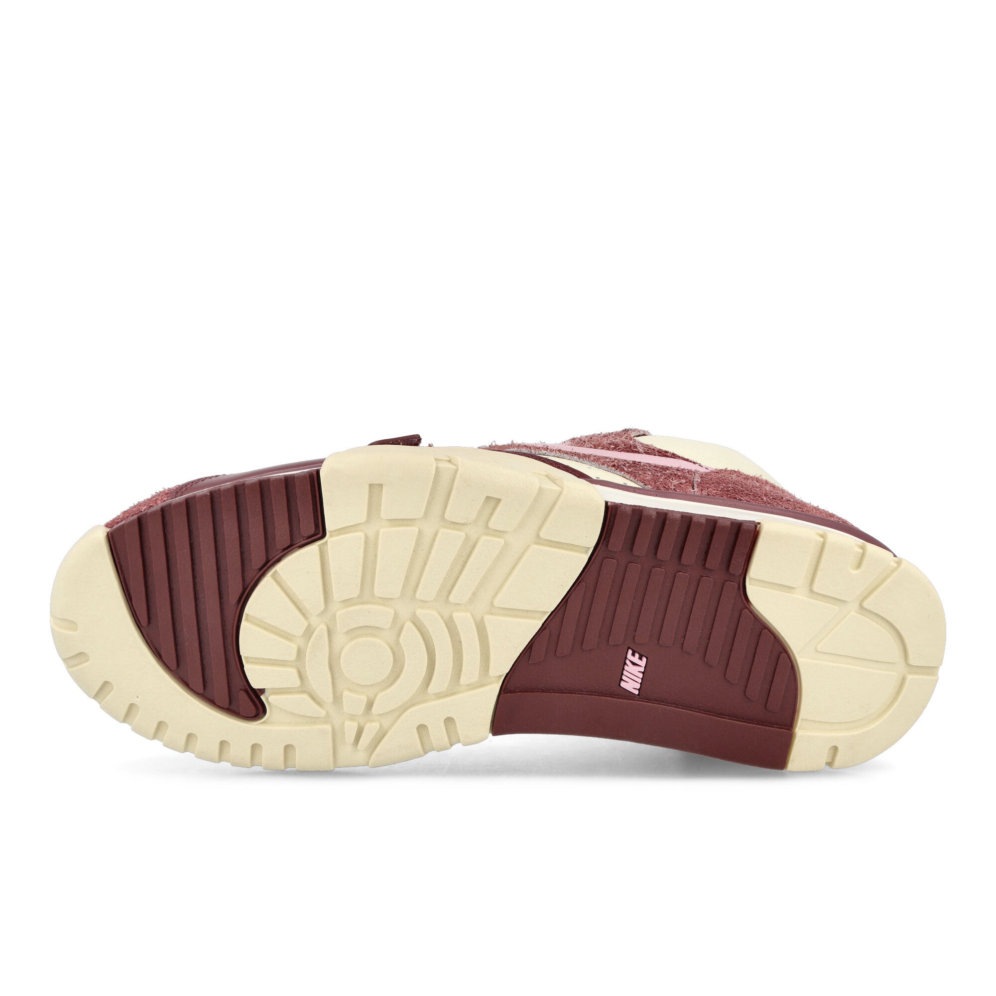 Nike Air Trainer 1 Dark Pony-Med Soft Pink Mid Top Sneakers Detail View 1 | Overkill