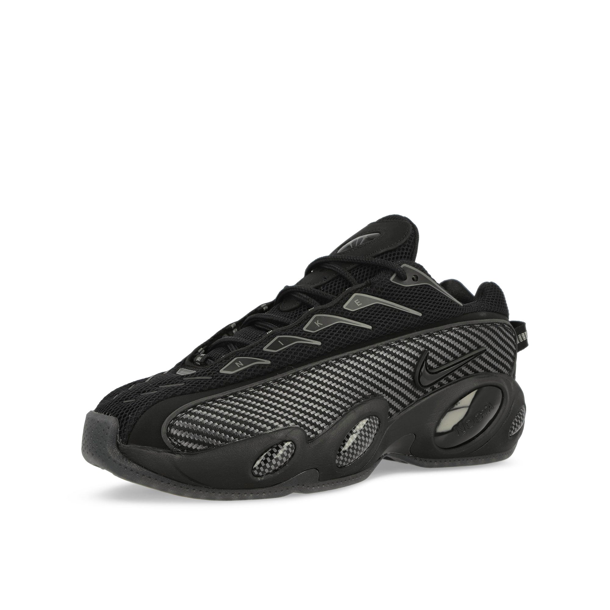 Nocta x Nike Glide Black / Black - Iron Grey - University Gold Low Top Sneakers DM0879 002 Close-up | Overkill