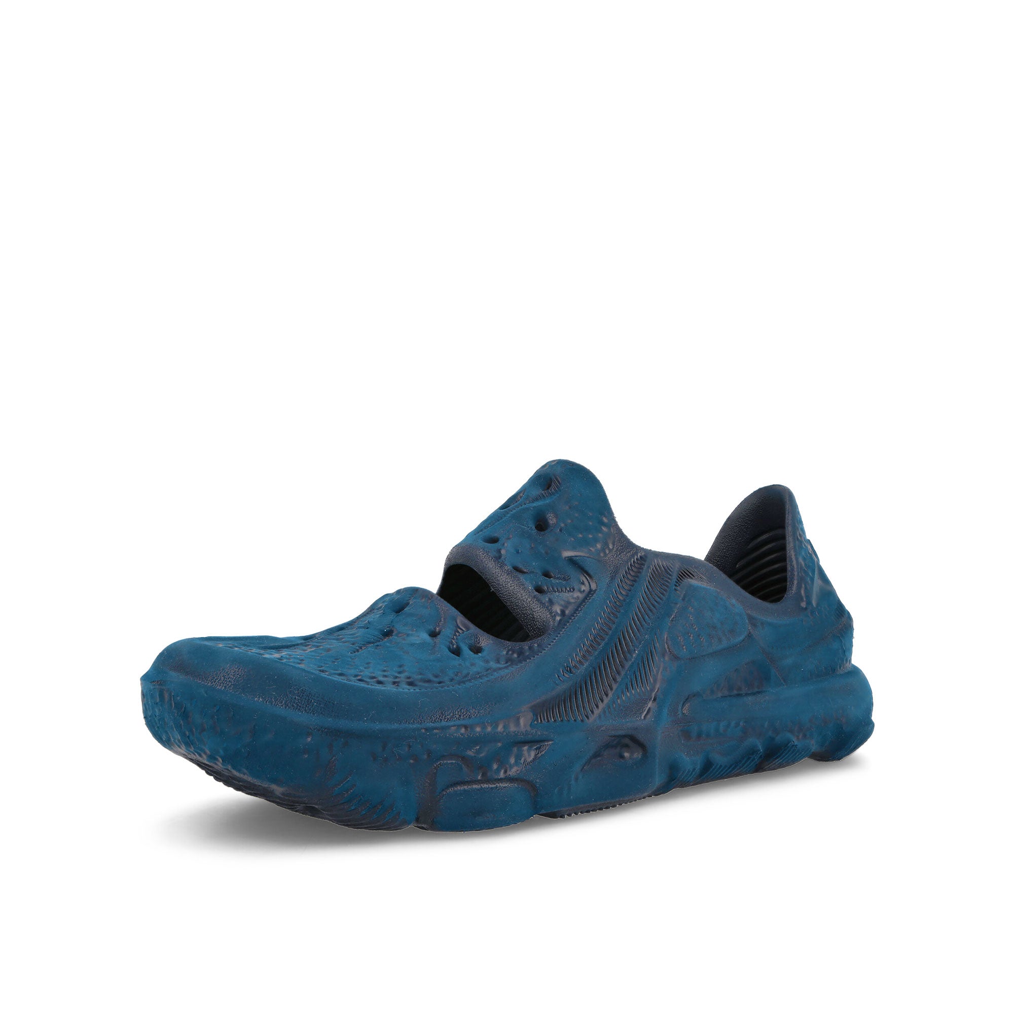 Nike ISPA Universal Midnight Navy-Midnight Navy Slides, Sandals & Slippers Close Up | Overkill