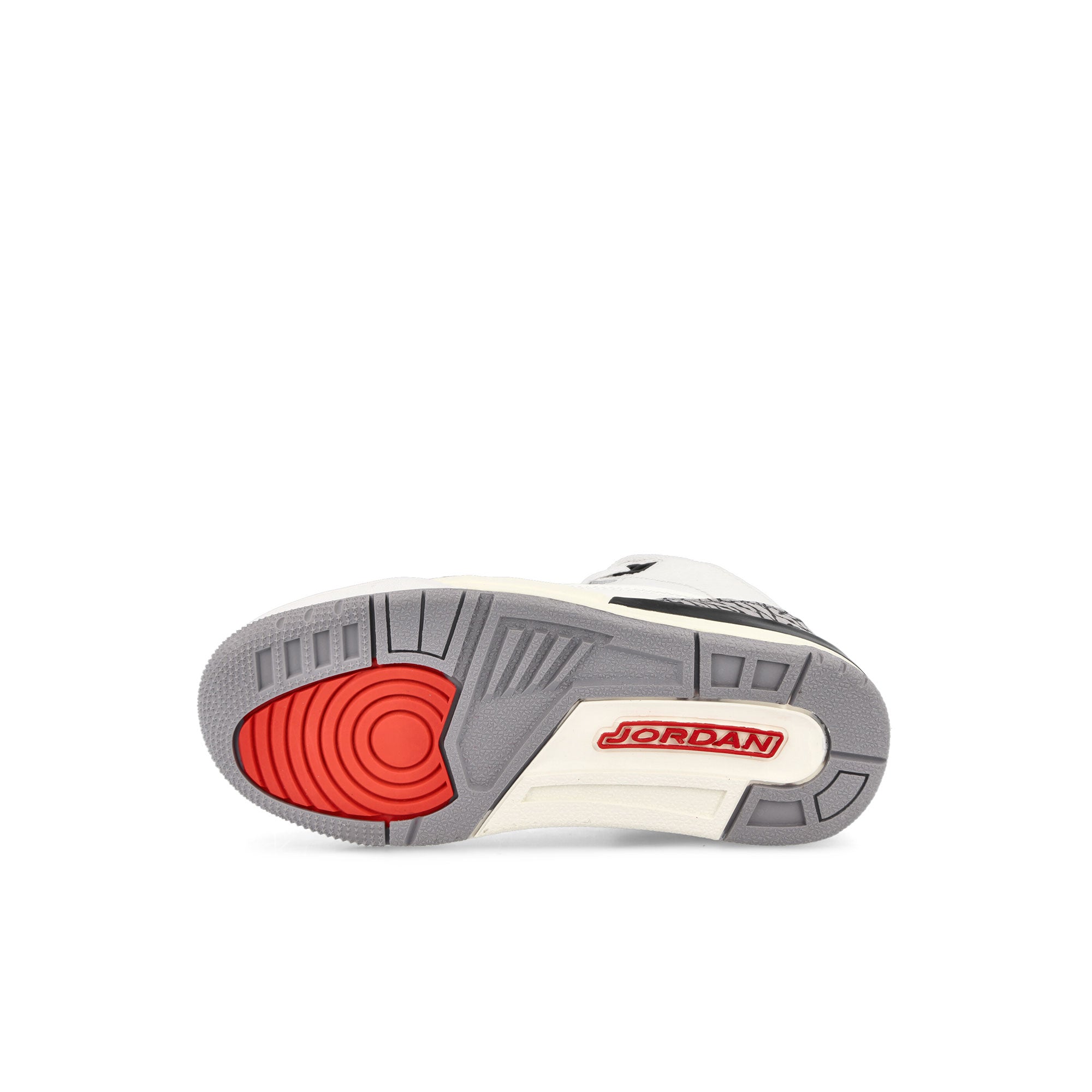 Jordan Air Jordan 3 Retro PS Summit White-Fire Red - Black Sneakers Detail View 1 | Overkill