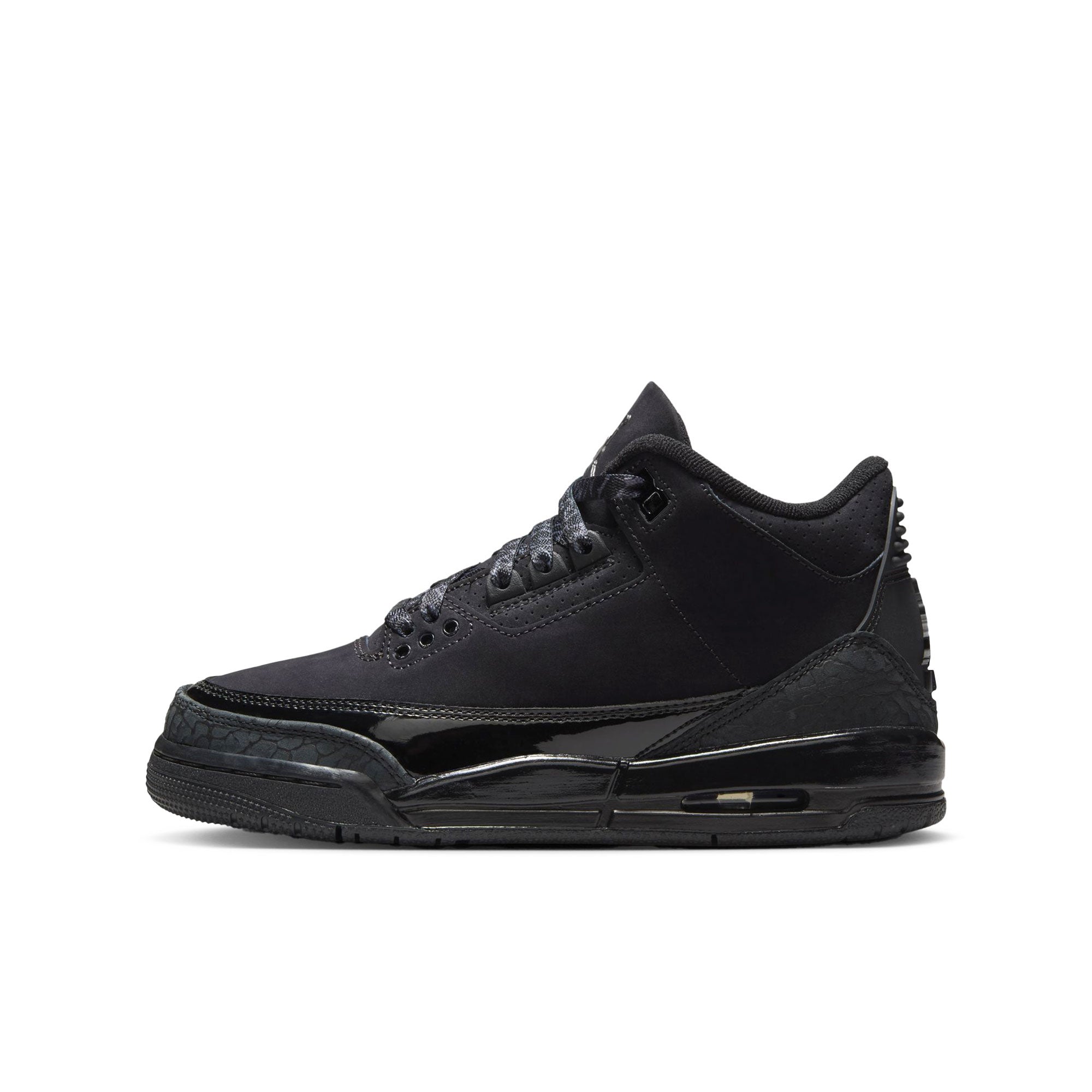 Jordan Air Jordan 3 Retro GS Black / Dark Charcoal - White Low Top Sneakers DM0967 001 | Overkill