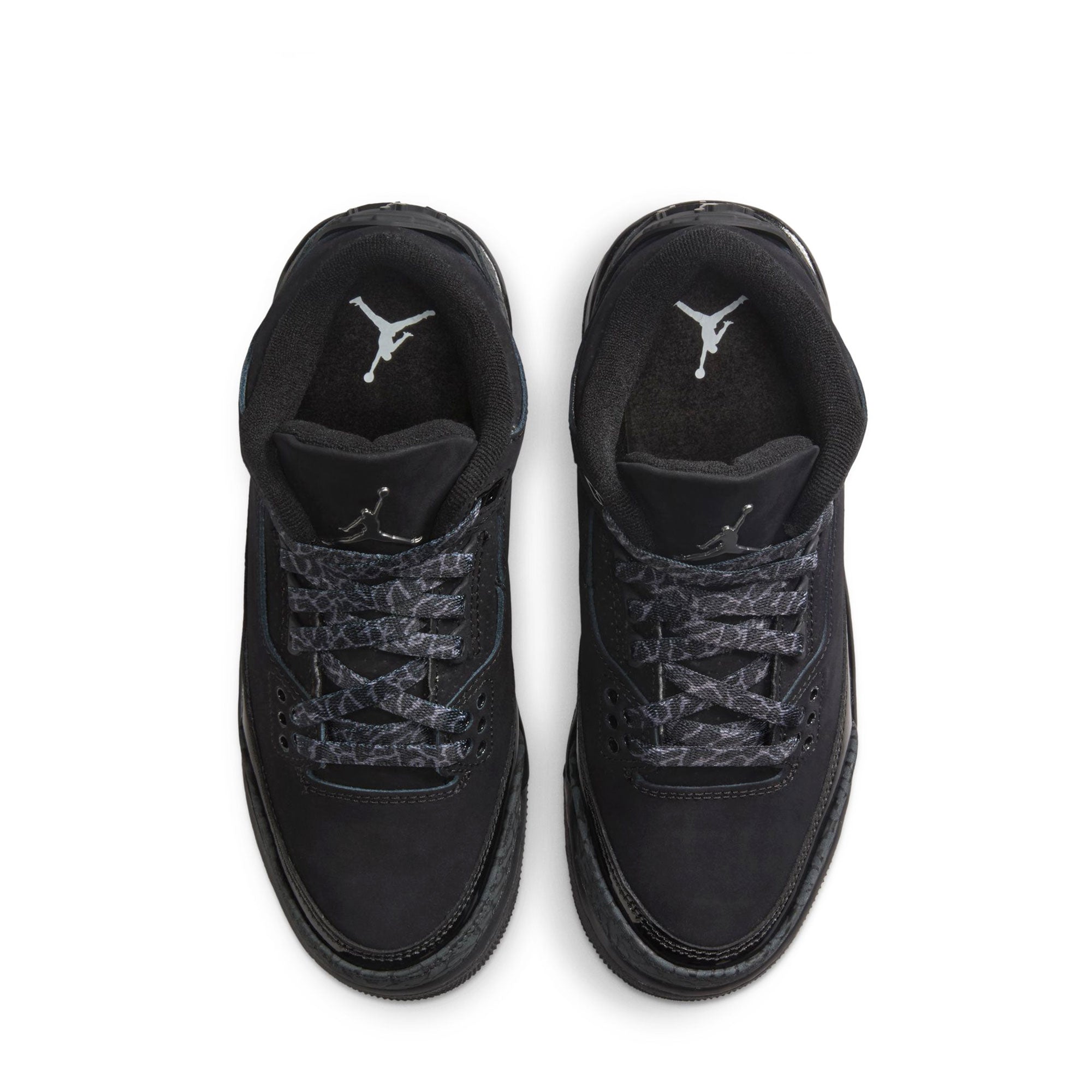 Jordan Air Jordan 3 Retro GS Black / Dark Charcoal - White Low Top Sneakers Detailfoto | Overkill