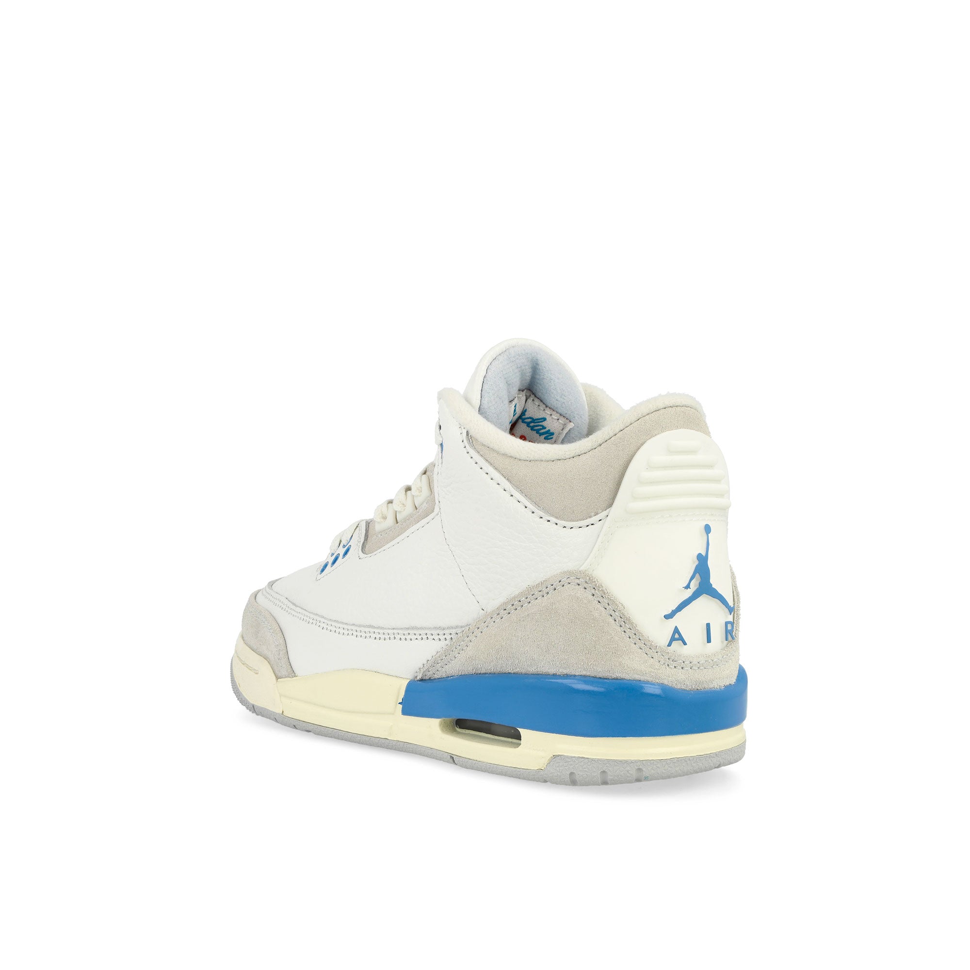 Jordan Air Jordan 3 Retro GS Summit White / Hydrogen Blue - Legend Blue Mid Top Sneakers Material | Overkill