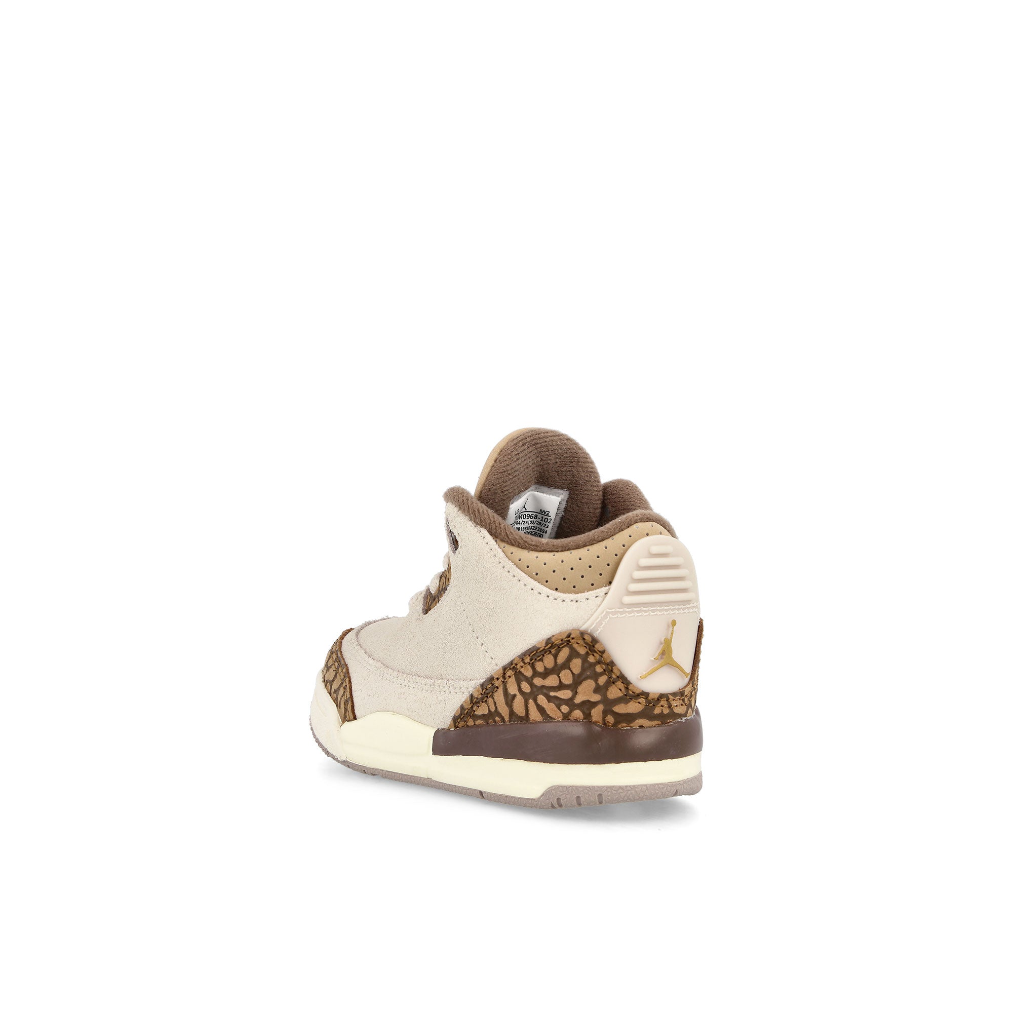 Jordan Air Jordan 3 Retro TD Light Orewood Brown / Metallic Gold Sneakers Material | Overkill