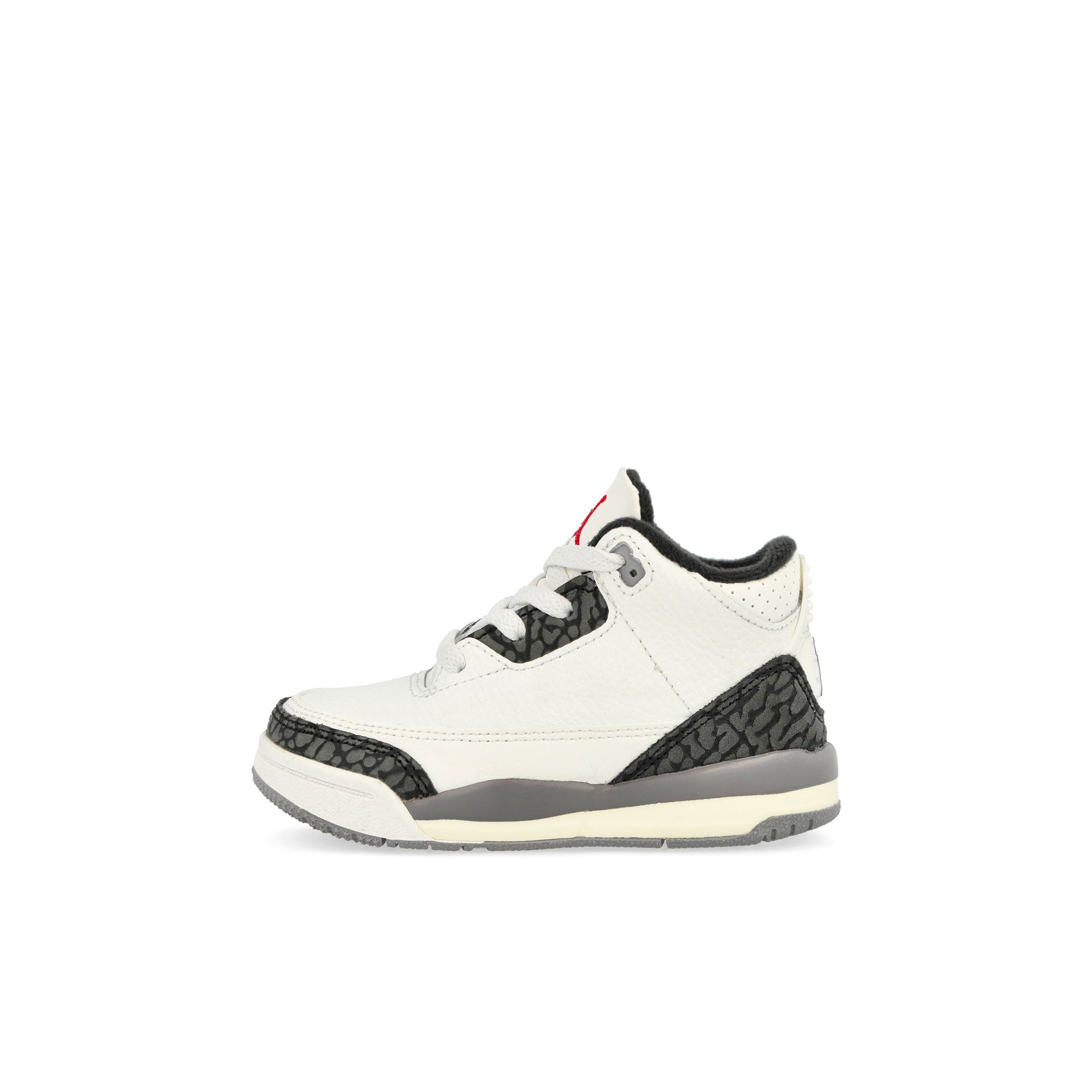 Jordan 3 Retro TD Summit White / Fire Red - Cement Grey - Black Mid Top Sneakers DM0968 106 | Overkill