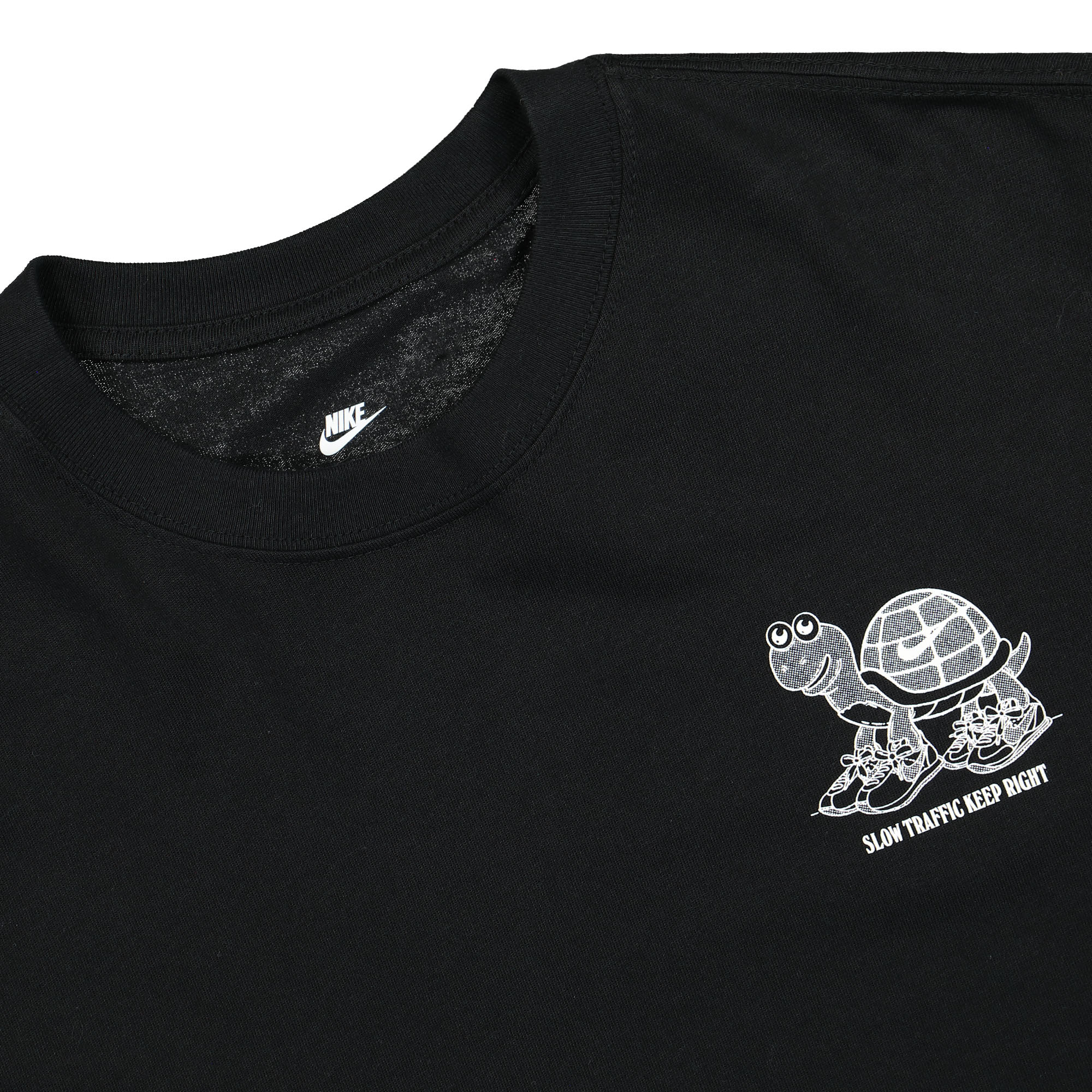 Nike NRG Turtle Tee Black T-Shirts Close-up | Overkill