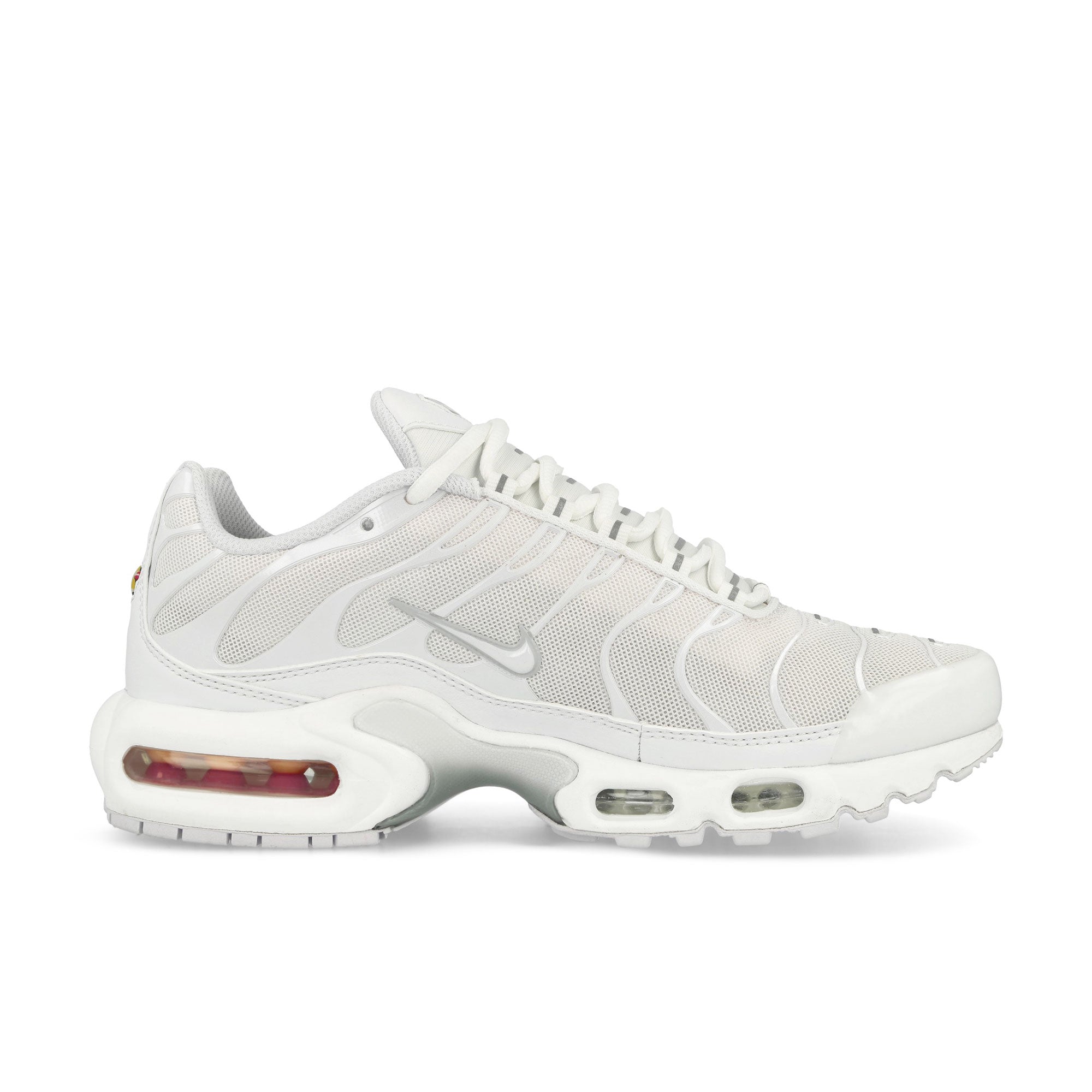 Nike Wmns Air Max Plus White / White - Pure Platinum Low Top Sneakers Silhouette | Overkill