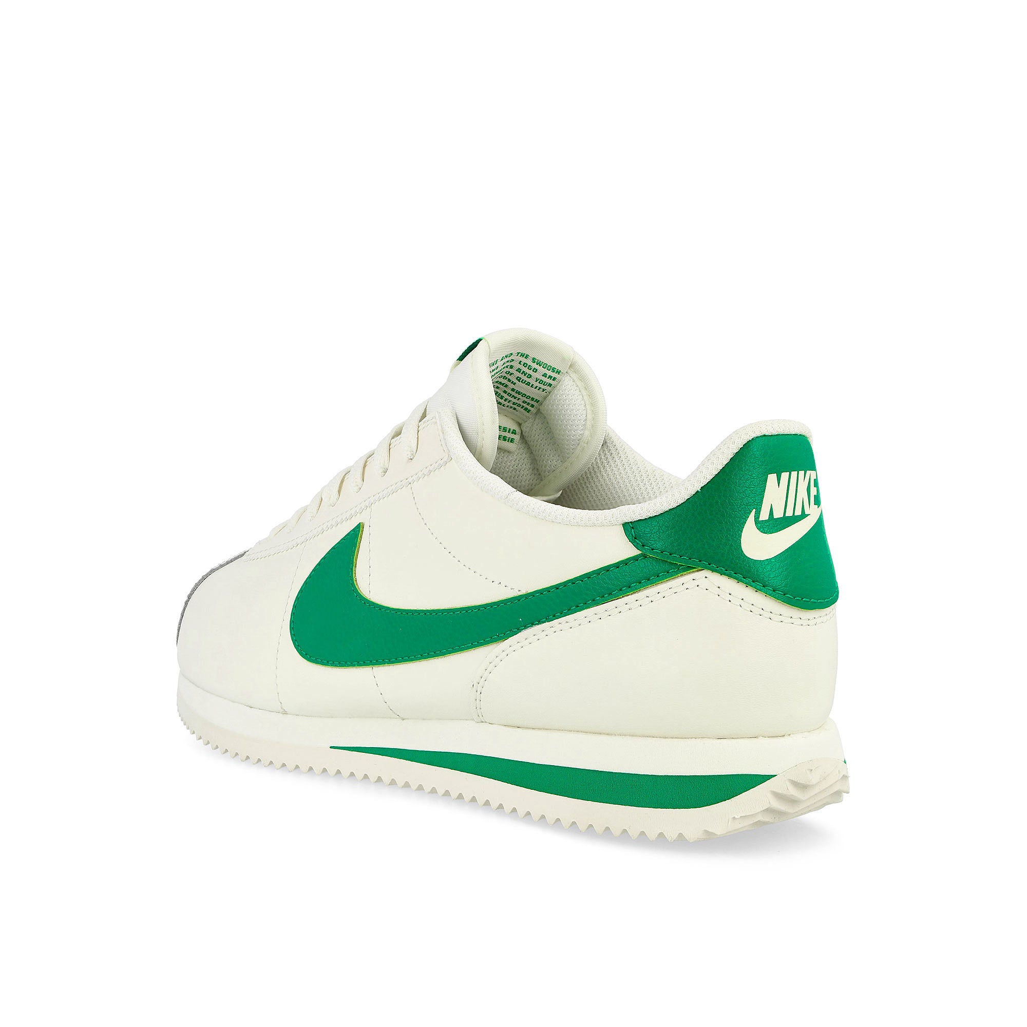 Nike Cortez Sail / Stadium Green Low Top Sneakers Material | Overkill