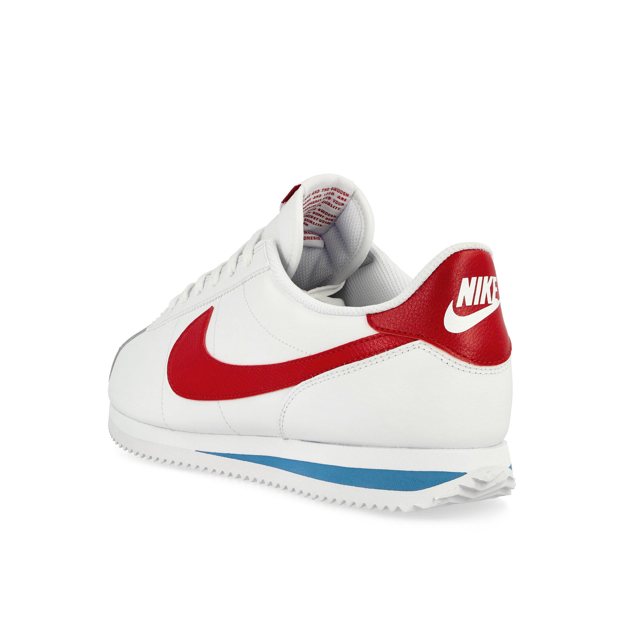 Nike Cortez Leather White / Varsity Red - Varsity Blue Low Top Sneakers Material | Overkill