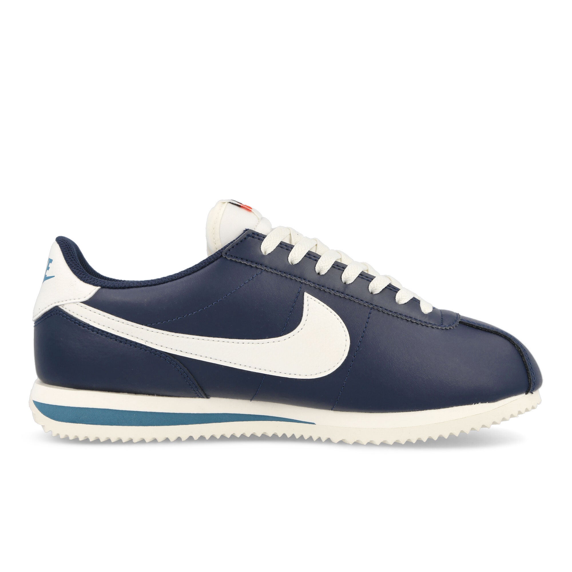 Nike Cortez Midnight Navy-Sail - Noise Aqua - Sail Sneakers Silhouette | Overkill