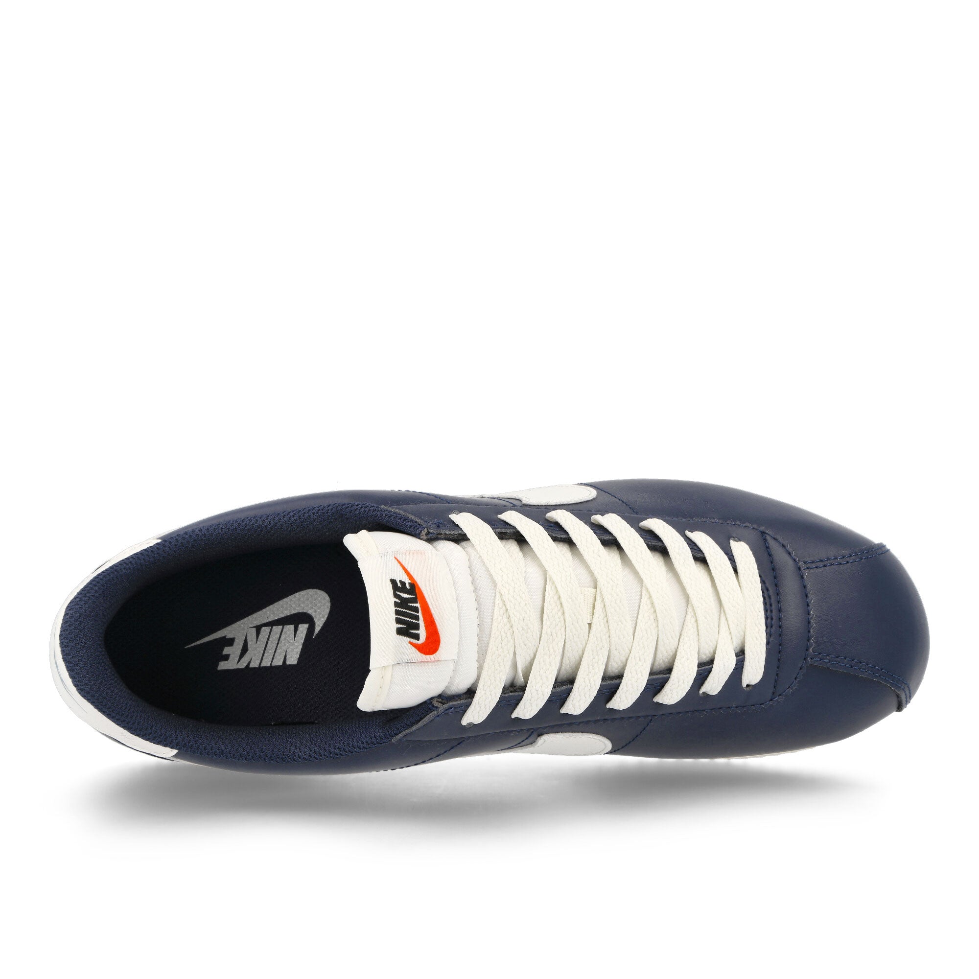 Nike Cortez Midnight Navy-Sail - Noise Aqua - Sail Sneakers Close Up | Overkill