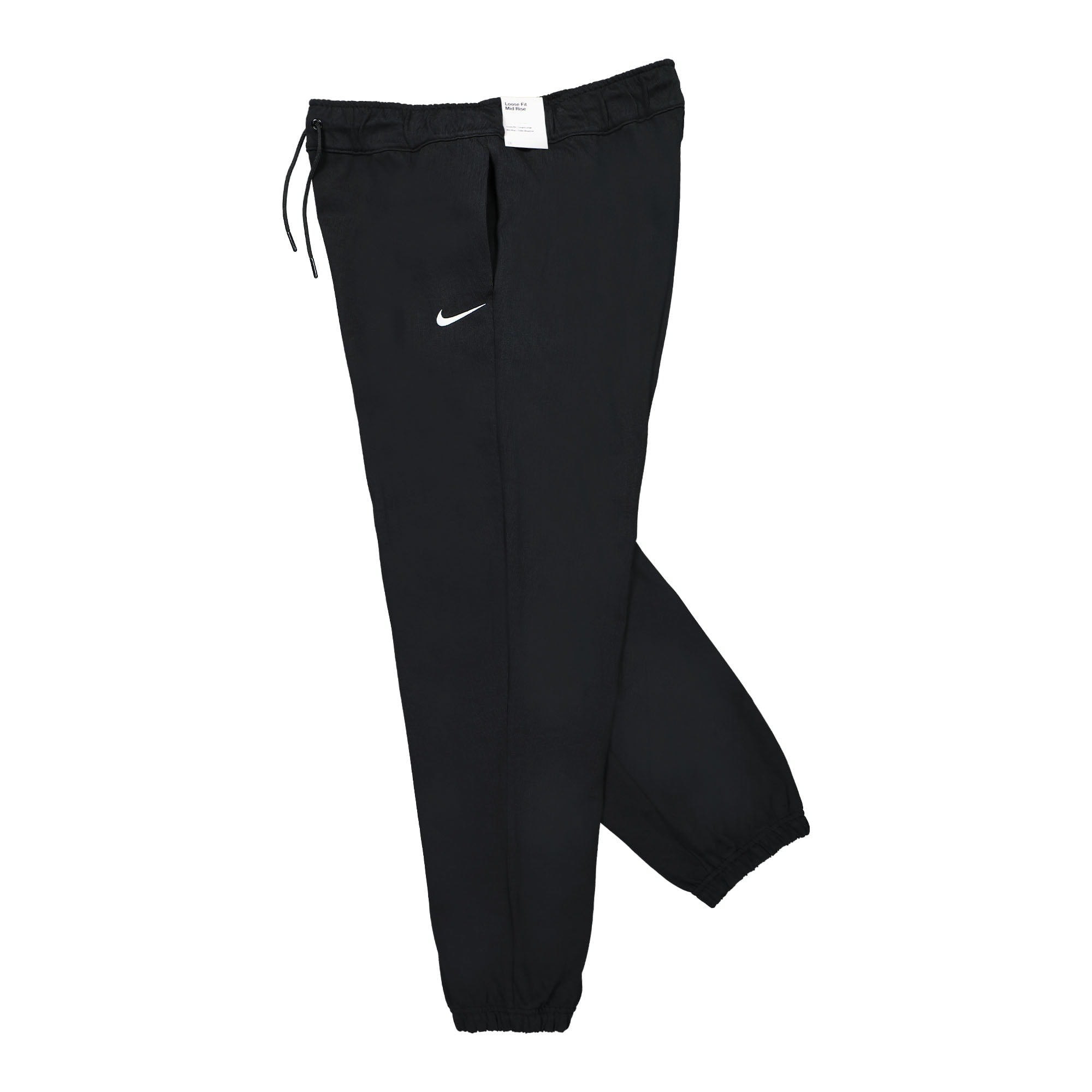 Nike W NSW Jersey Easy Jogger Black / White Sweat & Track Pants Close-up | Overkill
