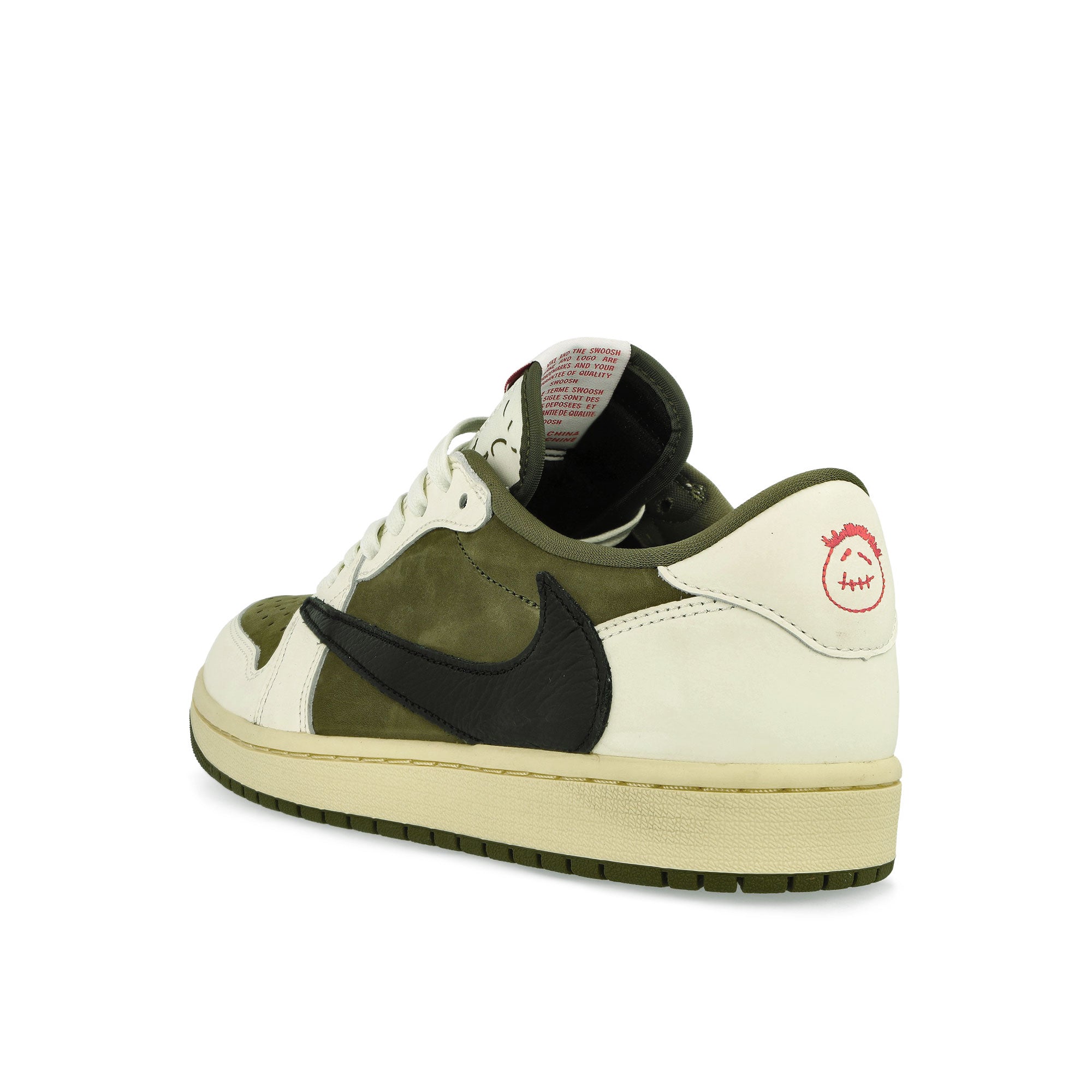 Jordan Air Jordan 1 Low OG SP Medium Olive / Black - Sail - Muslin Low Top Sneakers Material | Overkill